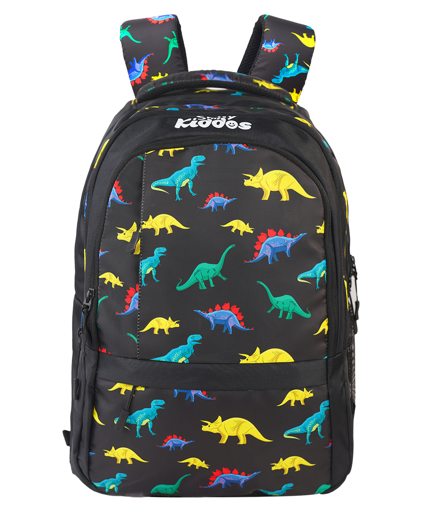 Smily Kiddos 17 L Rage Dino Backpack Black - 17 Inch-image-32