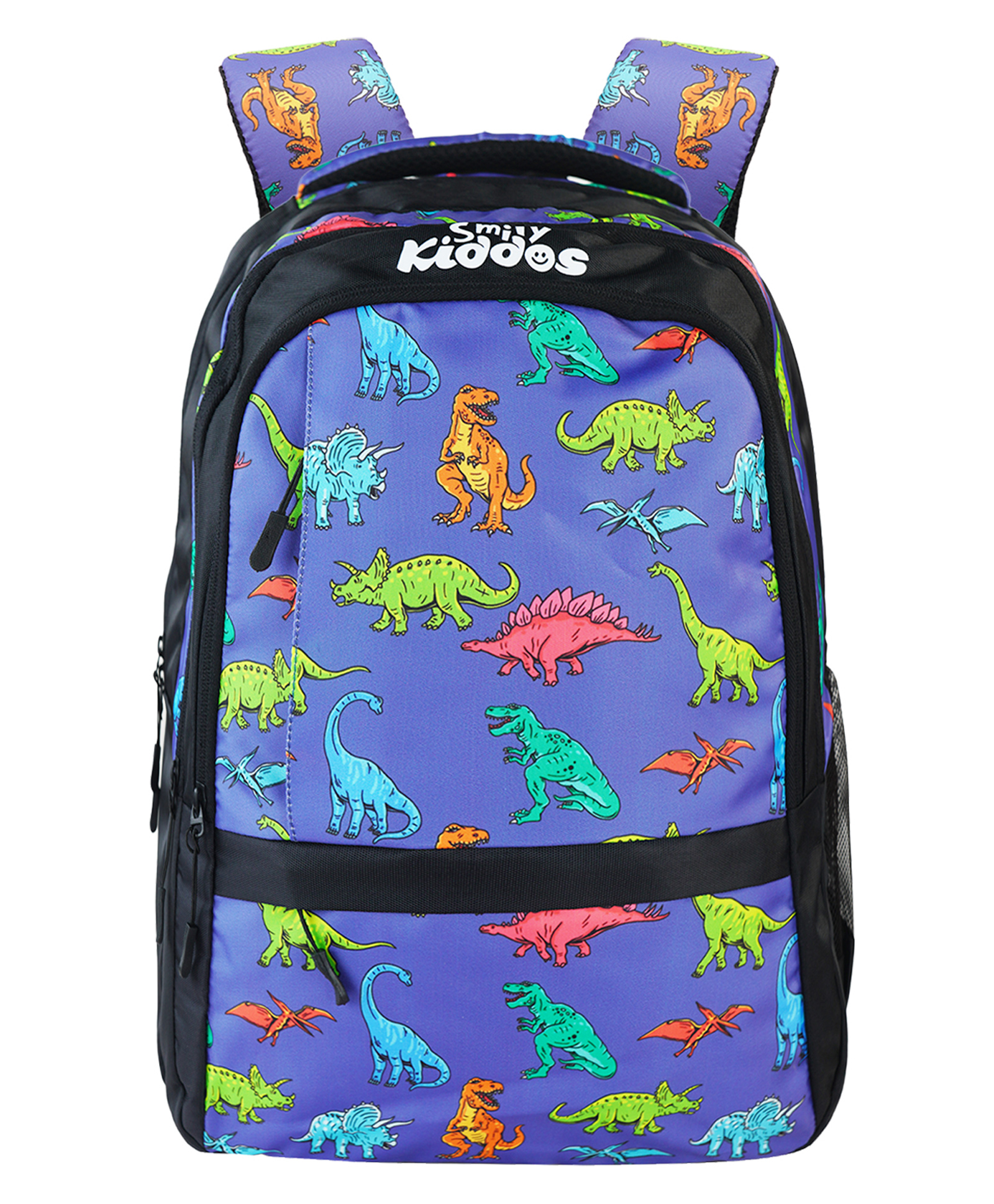 Smily Kiddos 17 L Rage Dino BackpackBlue - 17 Inch-image-21