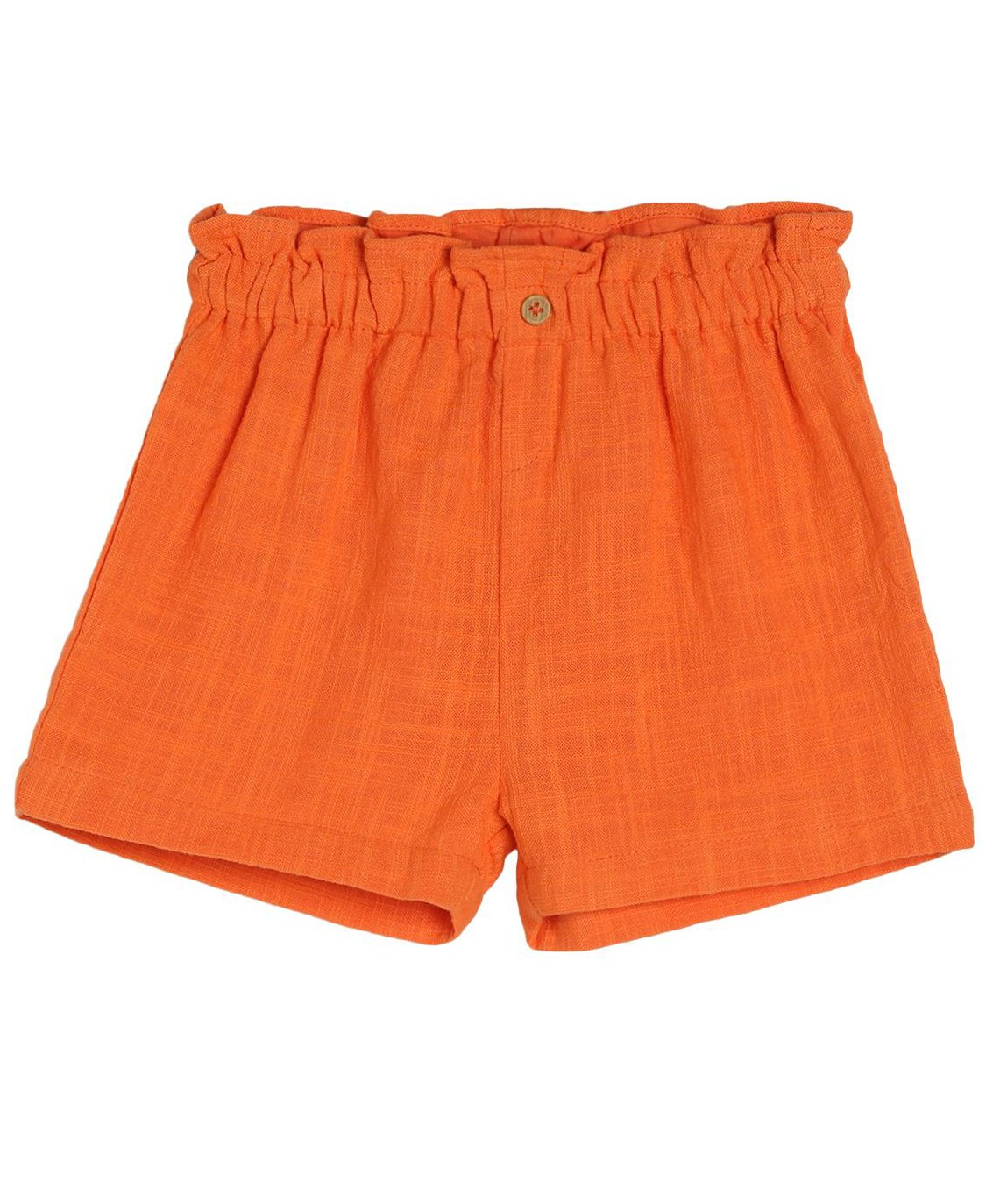 MINI KLUB Cotton Solid Shorts - Orange-picture-11