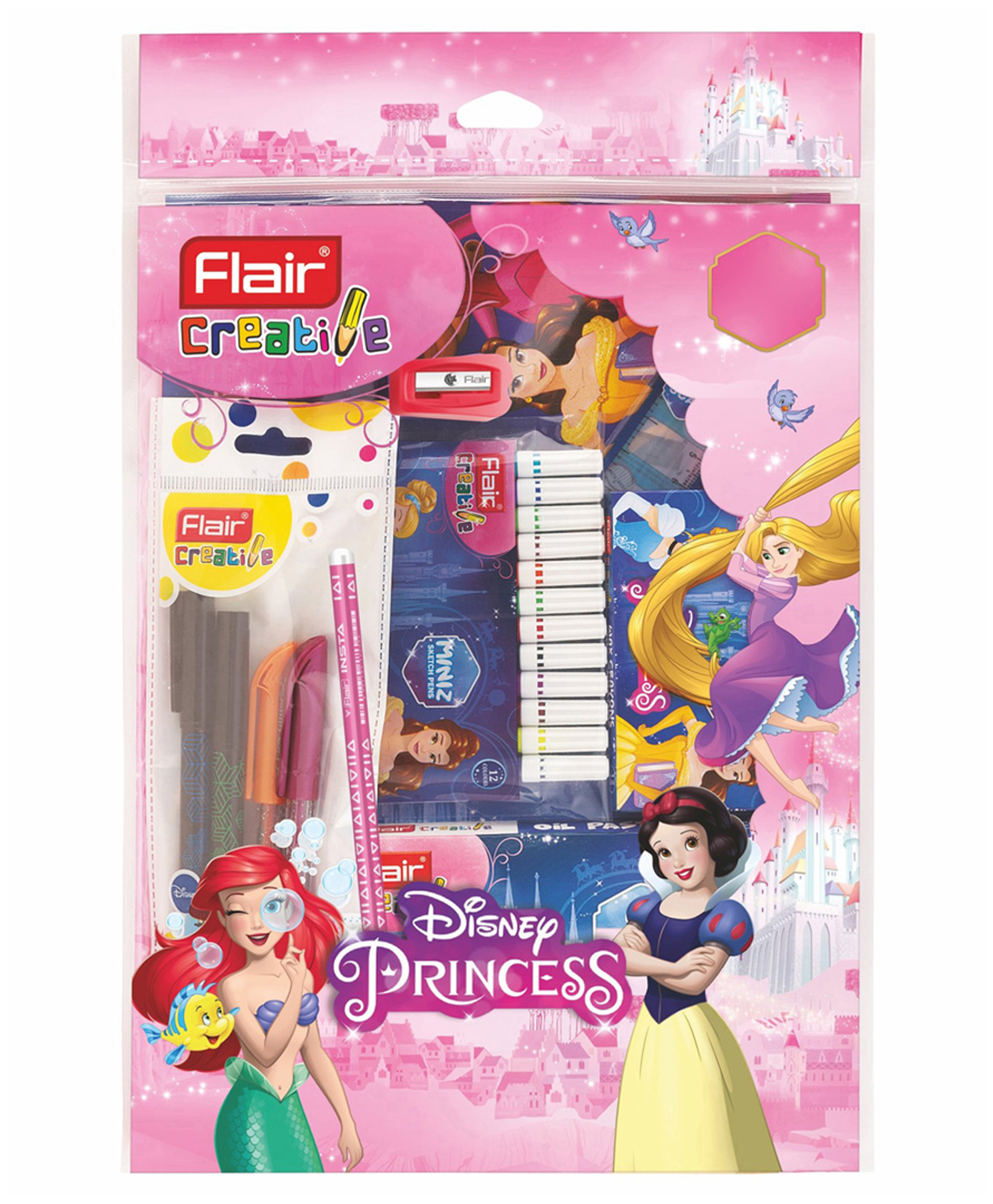 Flair Creative Disney Princess Stationary Kit - Pink-picture-26