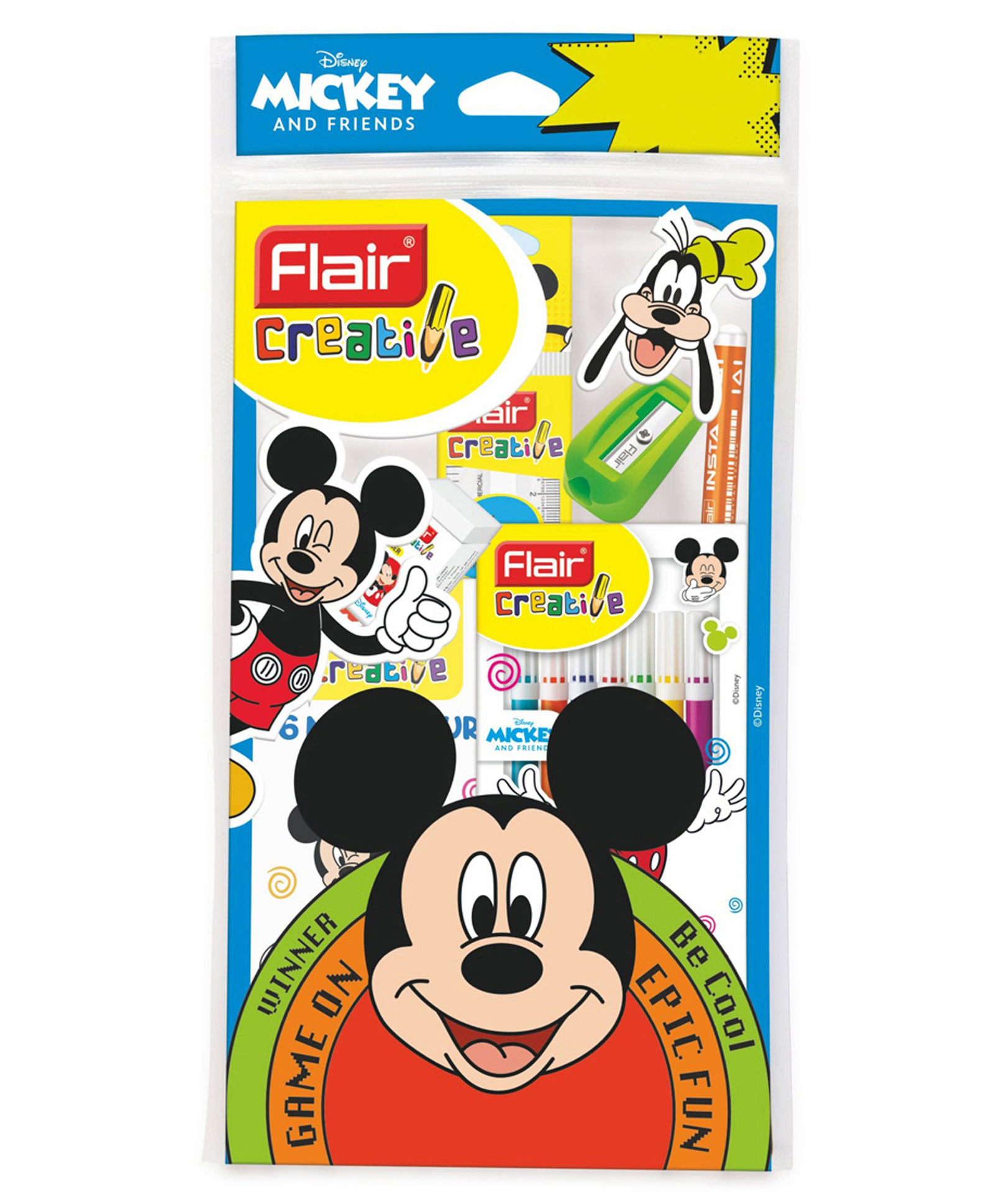 Flair Creative Mickey Mouse Stationary Kit - Blue-picture-29