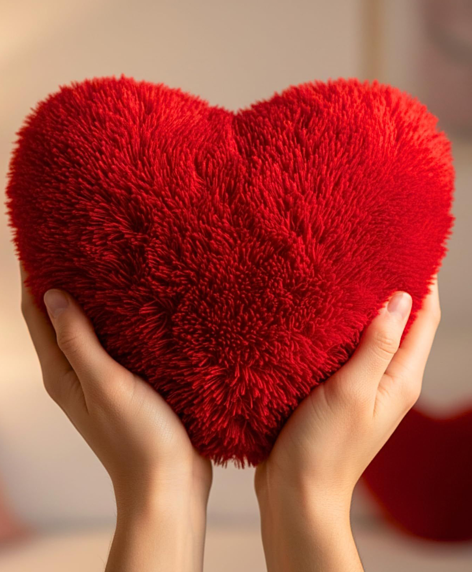 Tickles Heart Shape Toy Soft Stuffed Plush Toy for Girlfriend Boyfriend Wife & Husband Wedding Anniversary Birthday Valentine's Day Gifts(Color: Red Length - 25 cm)-image-32