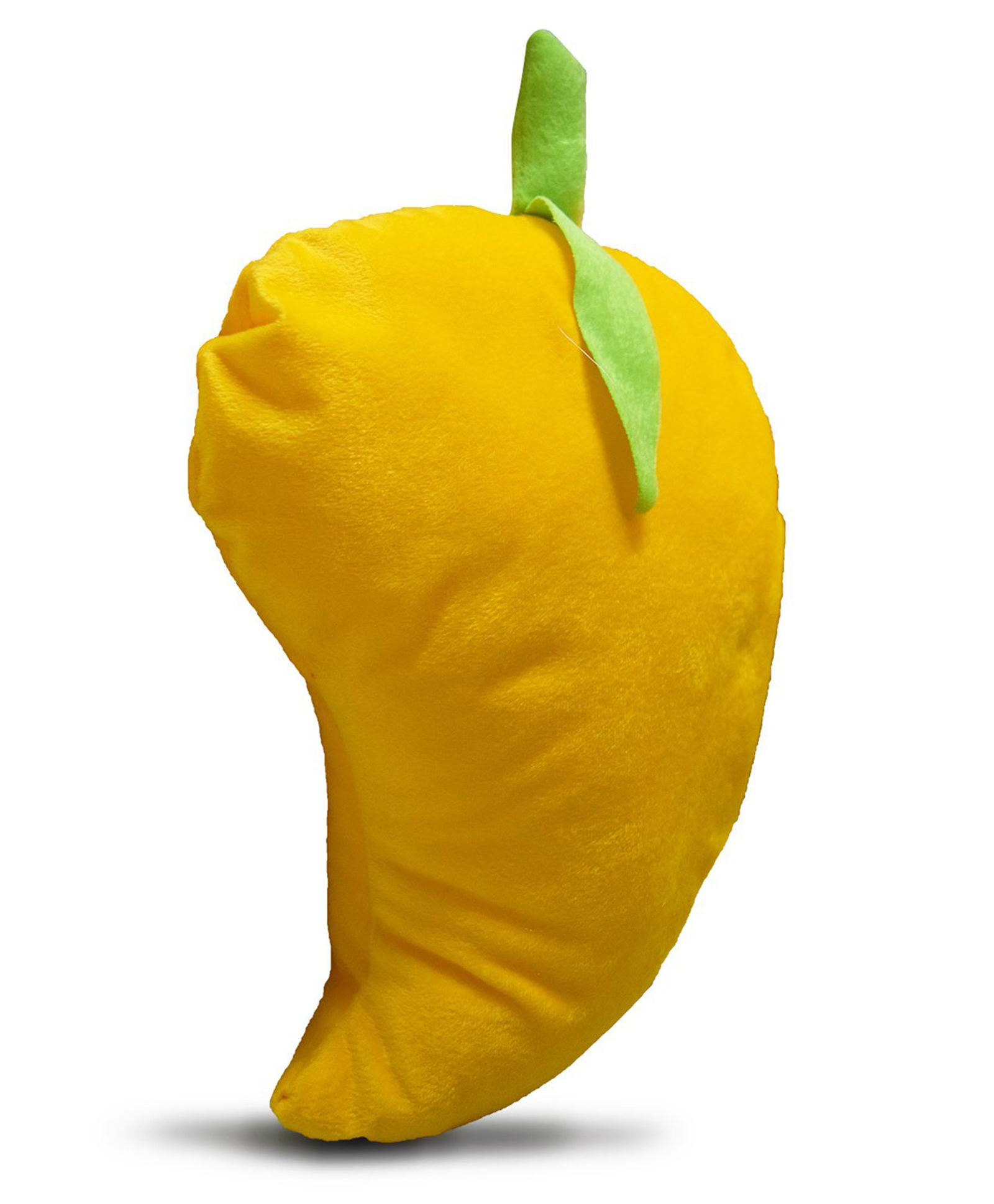 Tickles Mango Shape Soft Plush for Kids Boys & Girls Home Decor (Color: Yellow Length - 35 cm)-picture-10