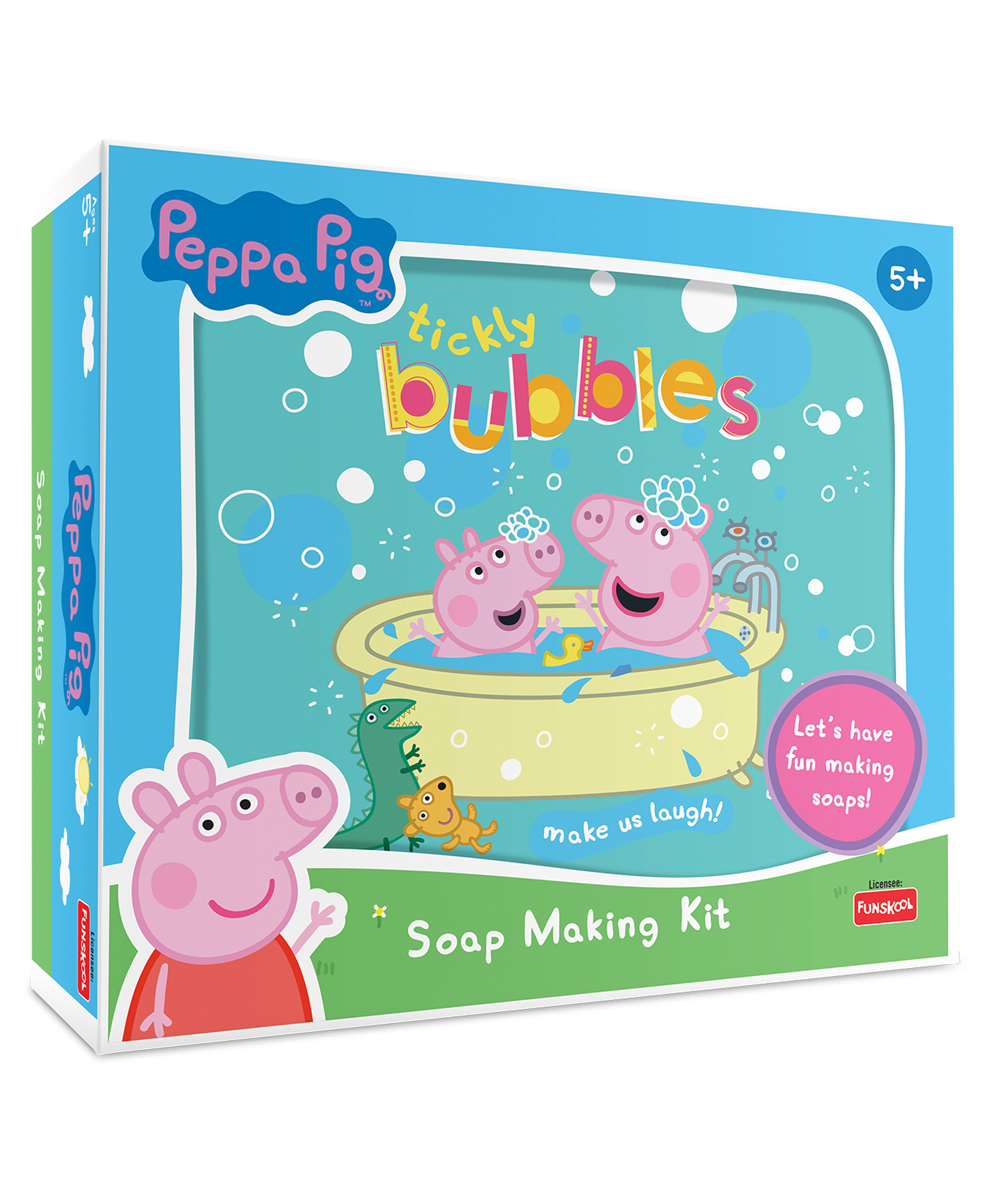Funskool Handycrafts Peppa Pig Soap Making Kit - Multicolor-picture-18