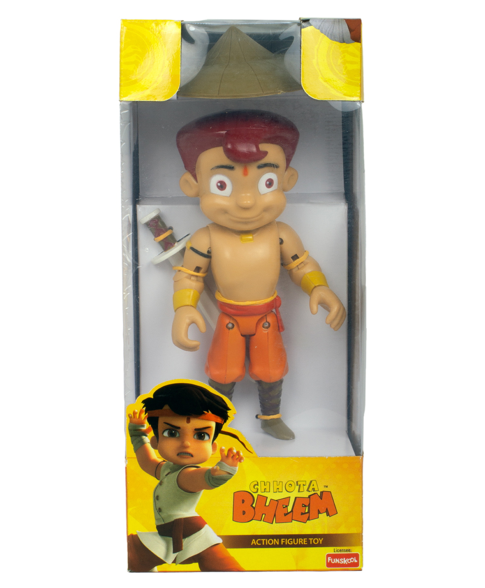 Funskool Chhota Bheem Action Figure - Orange-image-1