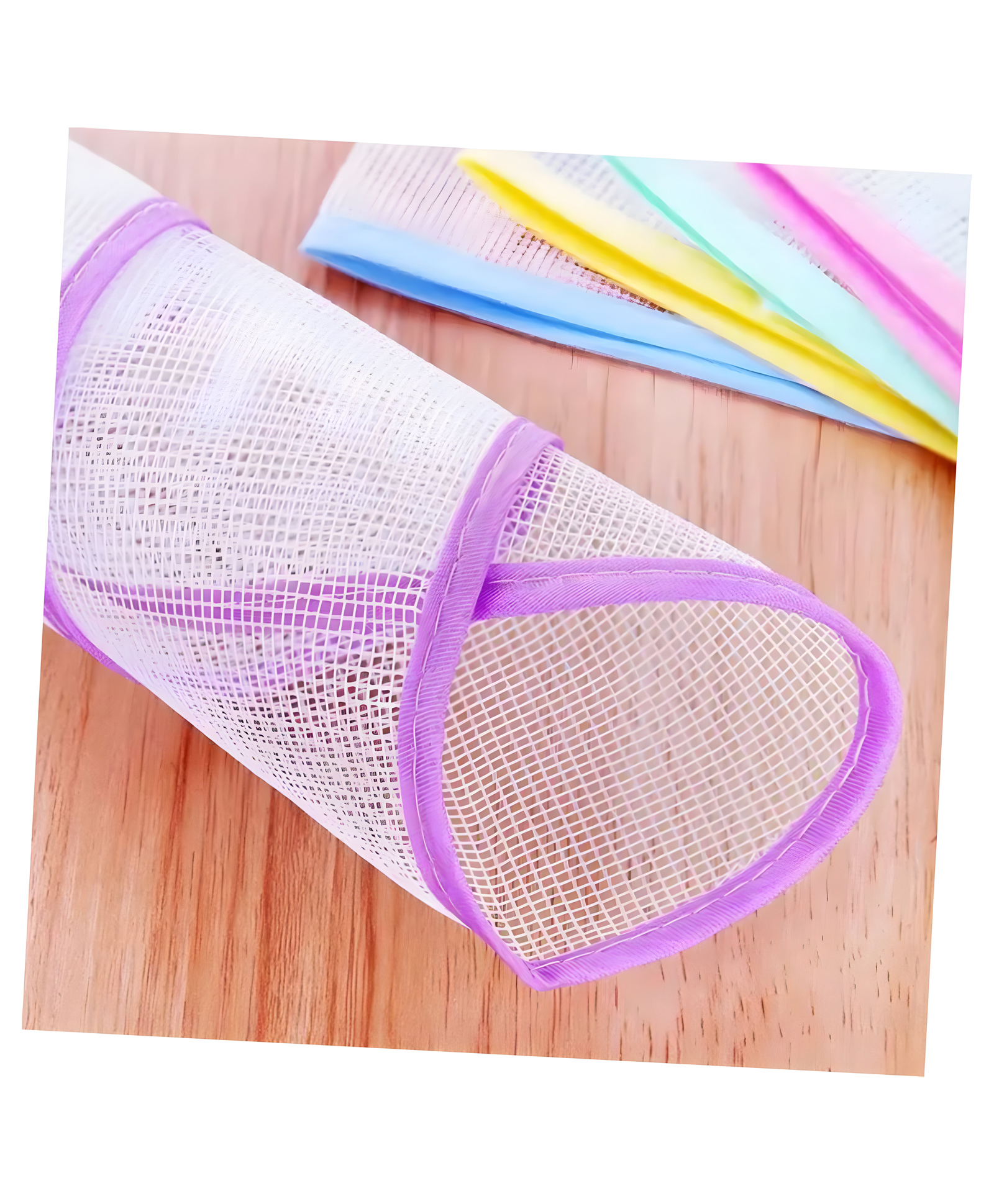 COZY VIBES Ironing Insulation Mesh Pad Steam Iron Ironing Pressing Protector Home Supplies Home Goods Ironing Mesh Net Mesh Cloth High Temperature Resistance Detergent Travel-PACK OF 1-COLOR MAY VARY-picture-11