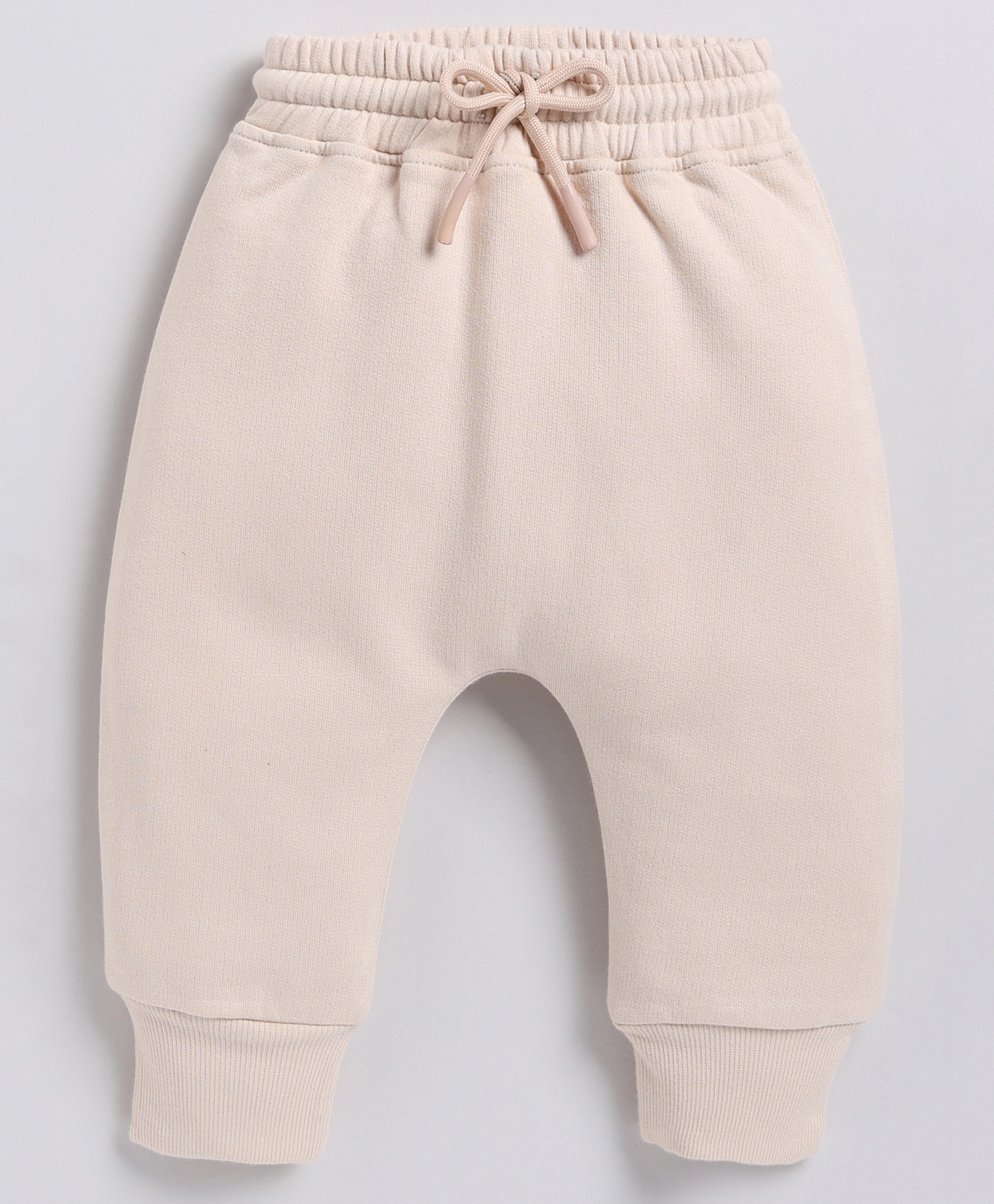 Cot & Candy Organic Cotton Solid Joggers - Peach-picture-23