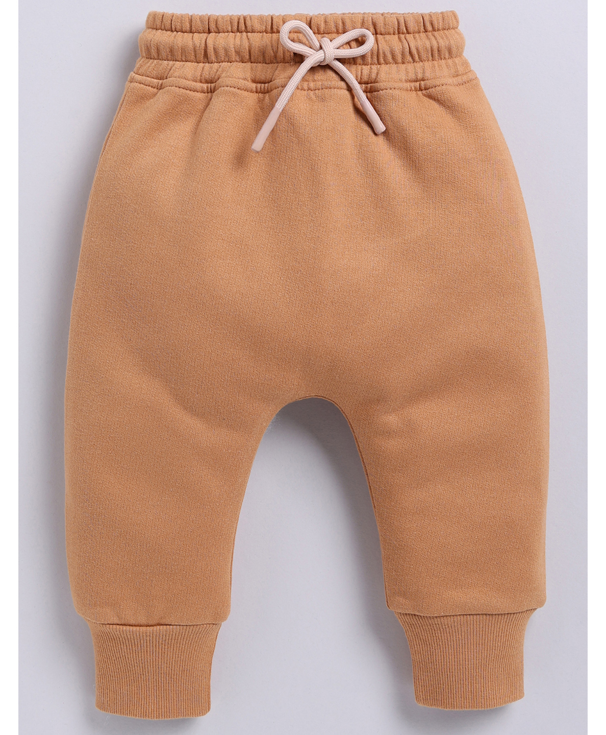Cot & Candy Organic Cotton Solid Joggers - Biscuit-picture-20