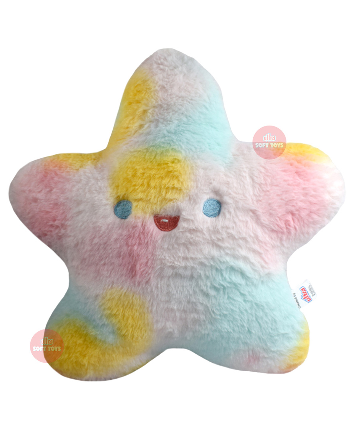 Ultra Star Shape Cushion Plush Toy Soft and Colorful Cuddly Stuffed Star for Kids Adorable and Squeezy Perfect for Snuggling and Play Ideal Gift for All Ages - 12 Inches-image-46