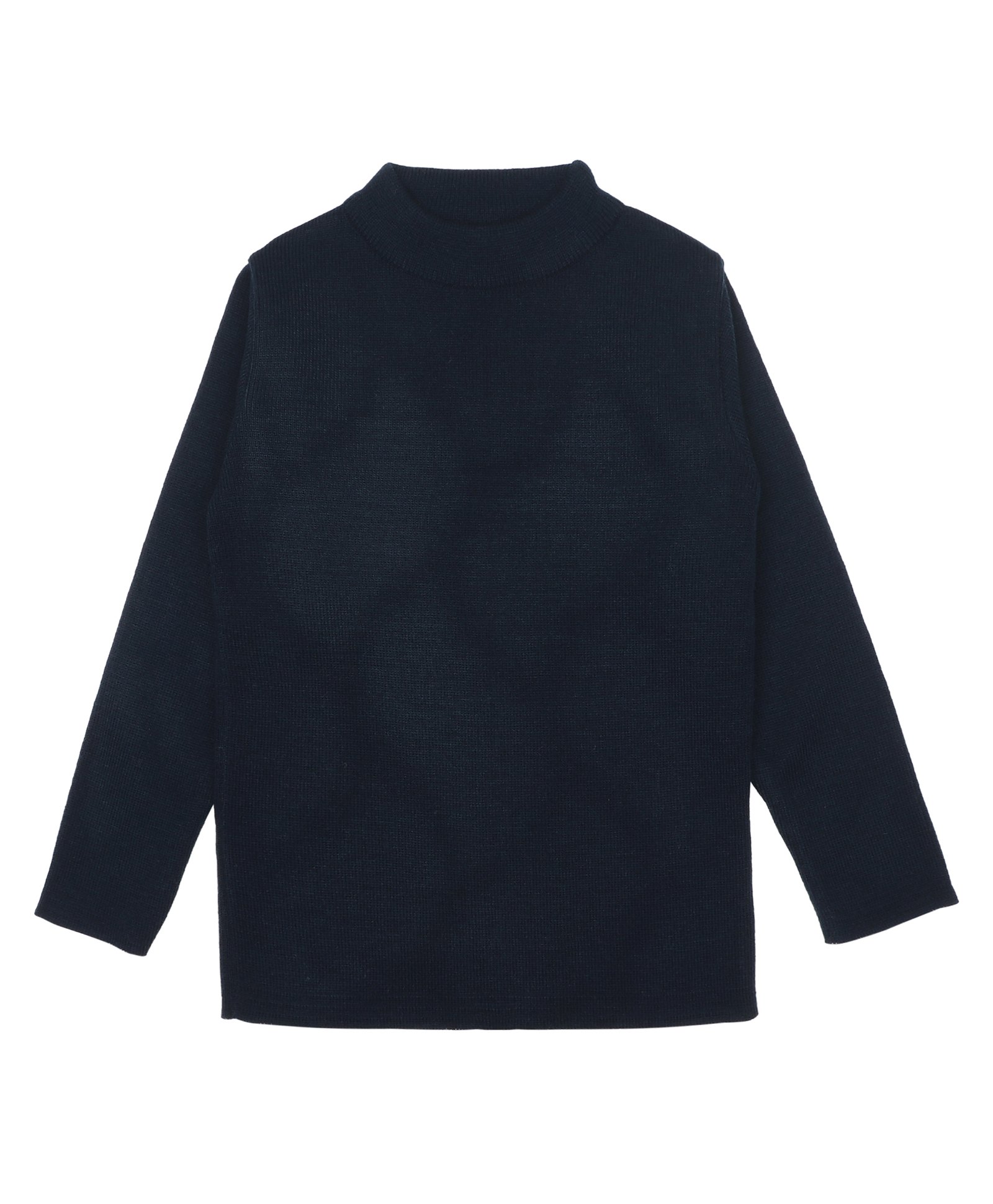 Elefantino Full Sleeves Solid Sweater - Navy Blue-picture-23