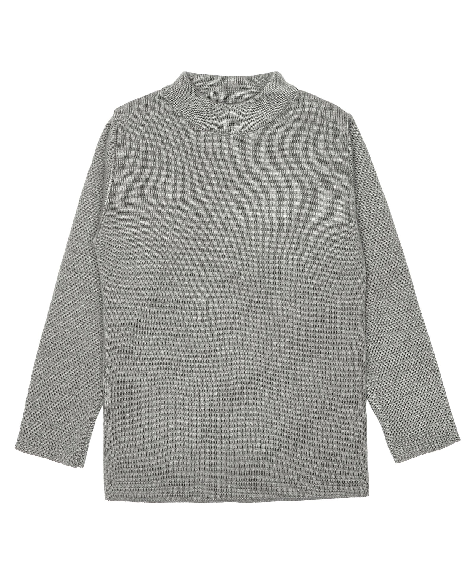Elefantino Full Sleeves Solid Sweater - Grey-picture-19