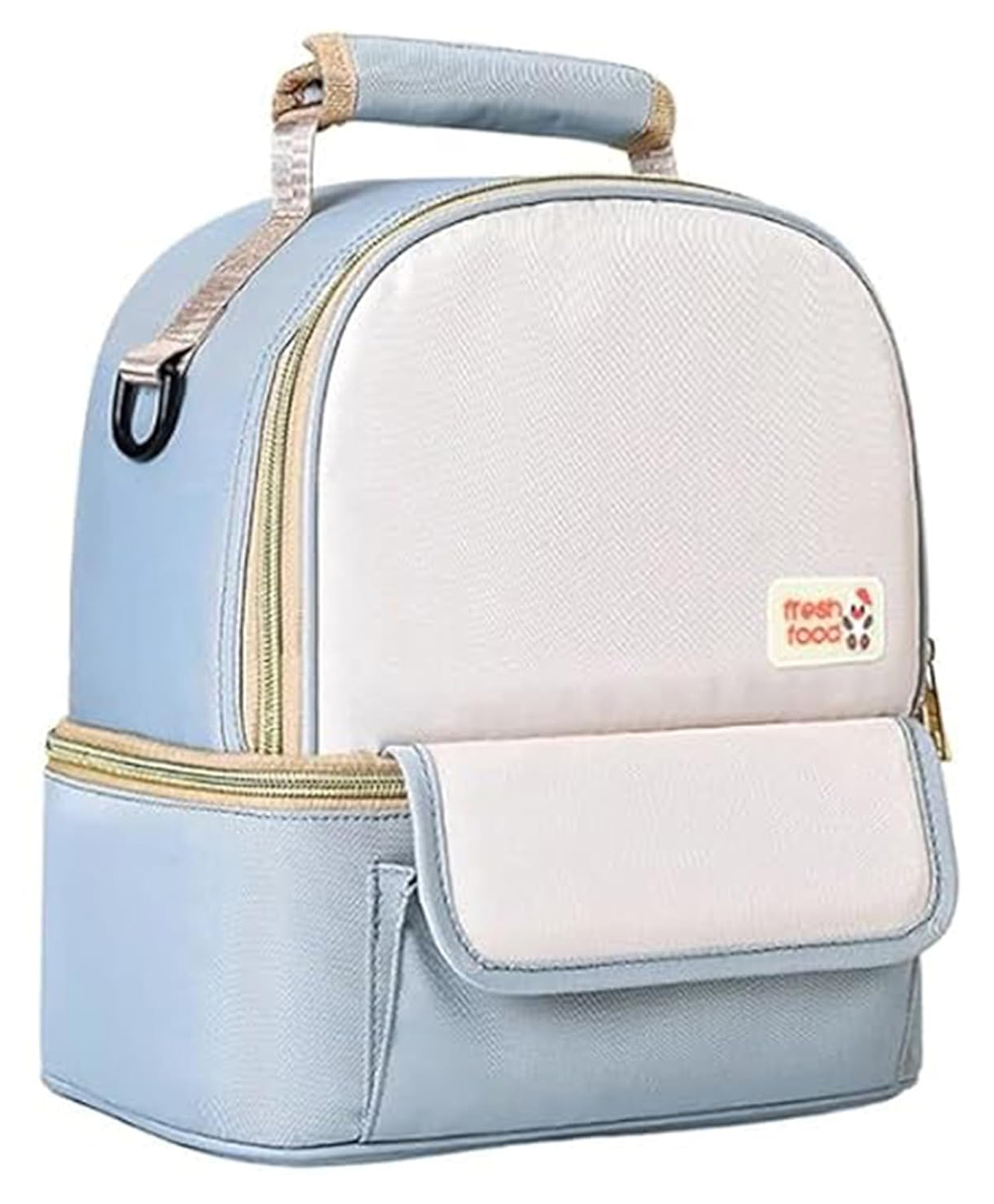 Winnies Waterproof Diaper Backpack For Mothers Travel, Multi Function Nappy Bags - Light Blue-image-13
