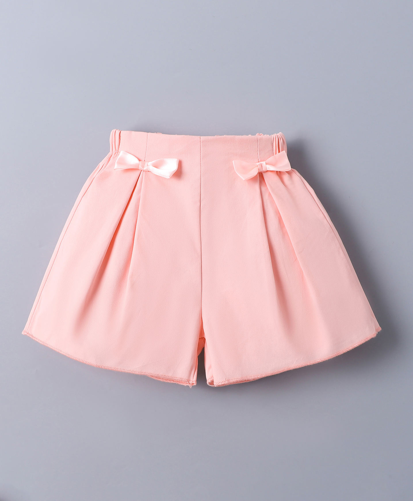Mark & Mia Cotton Shorts with Bow Appliques - Pink-picture-14
