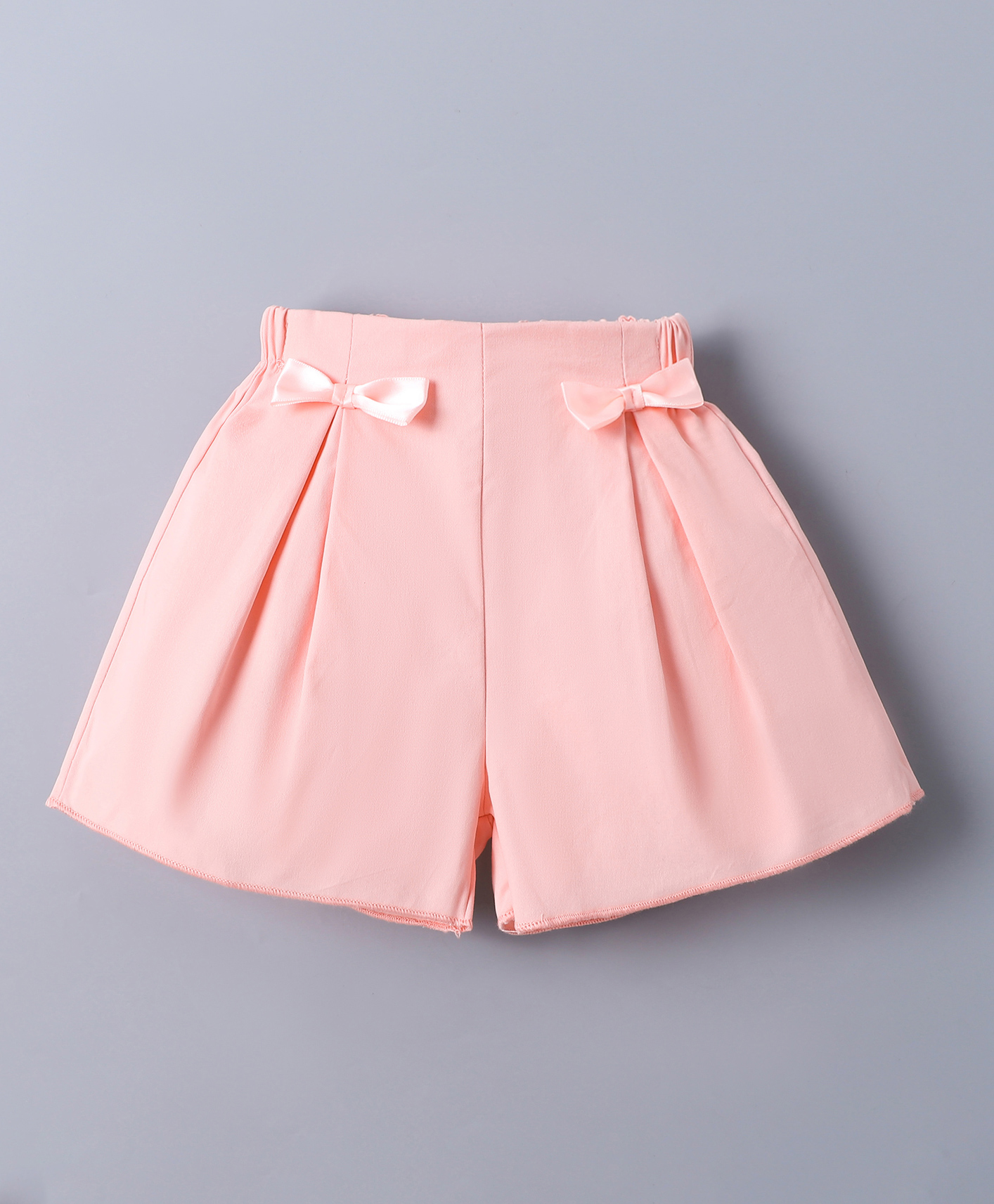 Mark & Mia Cotton Shorts with Bow Appliques - Pink-picture-13