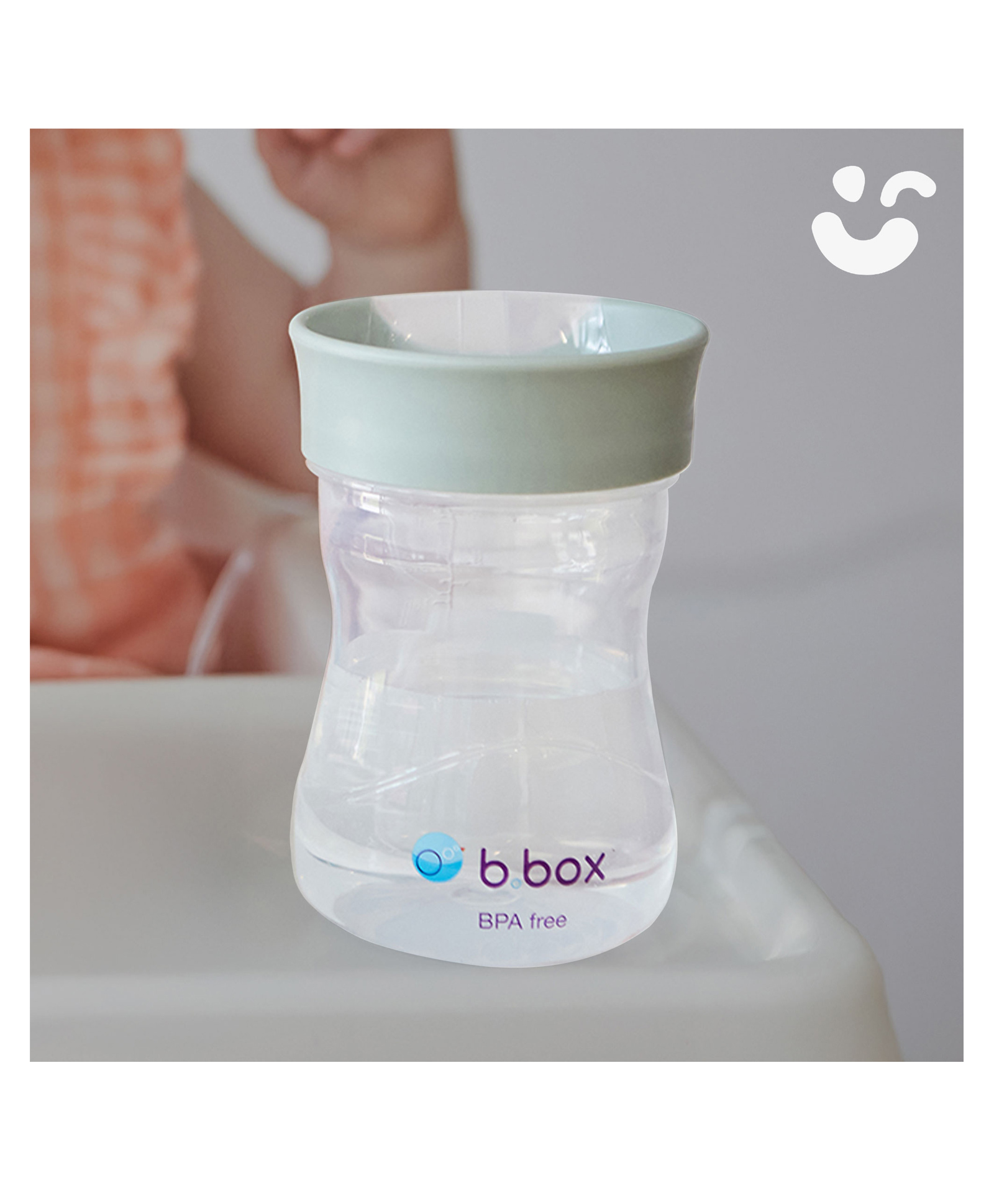 B.Box Training Cup 240ml Sage Green-picture-31