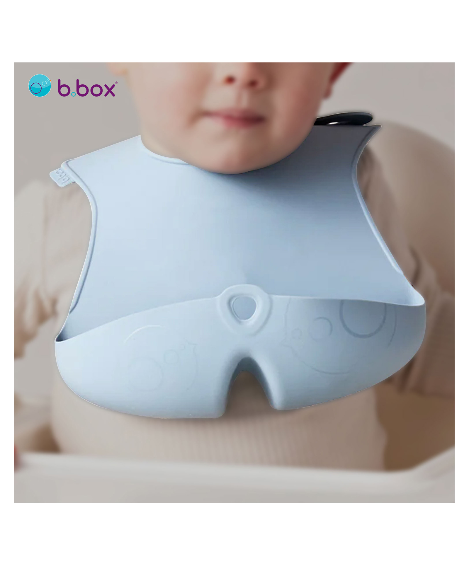 B.Box Silicone Bib Ocean Blue-picture-36