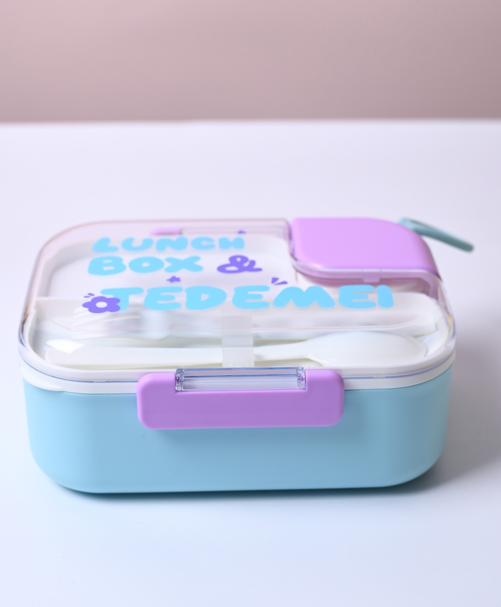 VONCASA Off-White Lunch Box Set - Classic and Convenient-picture-3