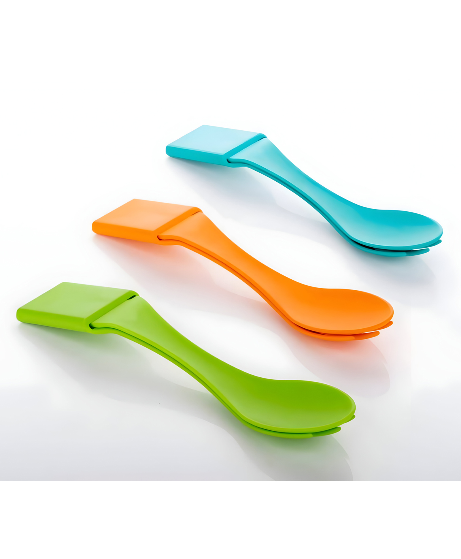 COZY VIBES 4 in 1 Compact Cutlery Set for Kids, School Bag, Picnic, Spoon, Fork, Knife and Tongs - PACK OF 1 - COLOR MAY VARY-image-11