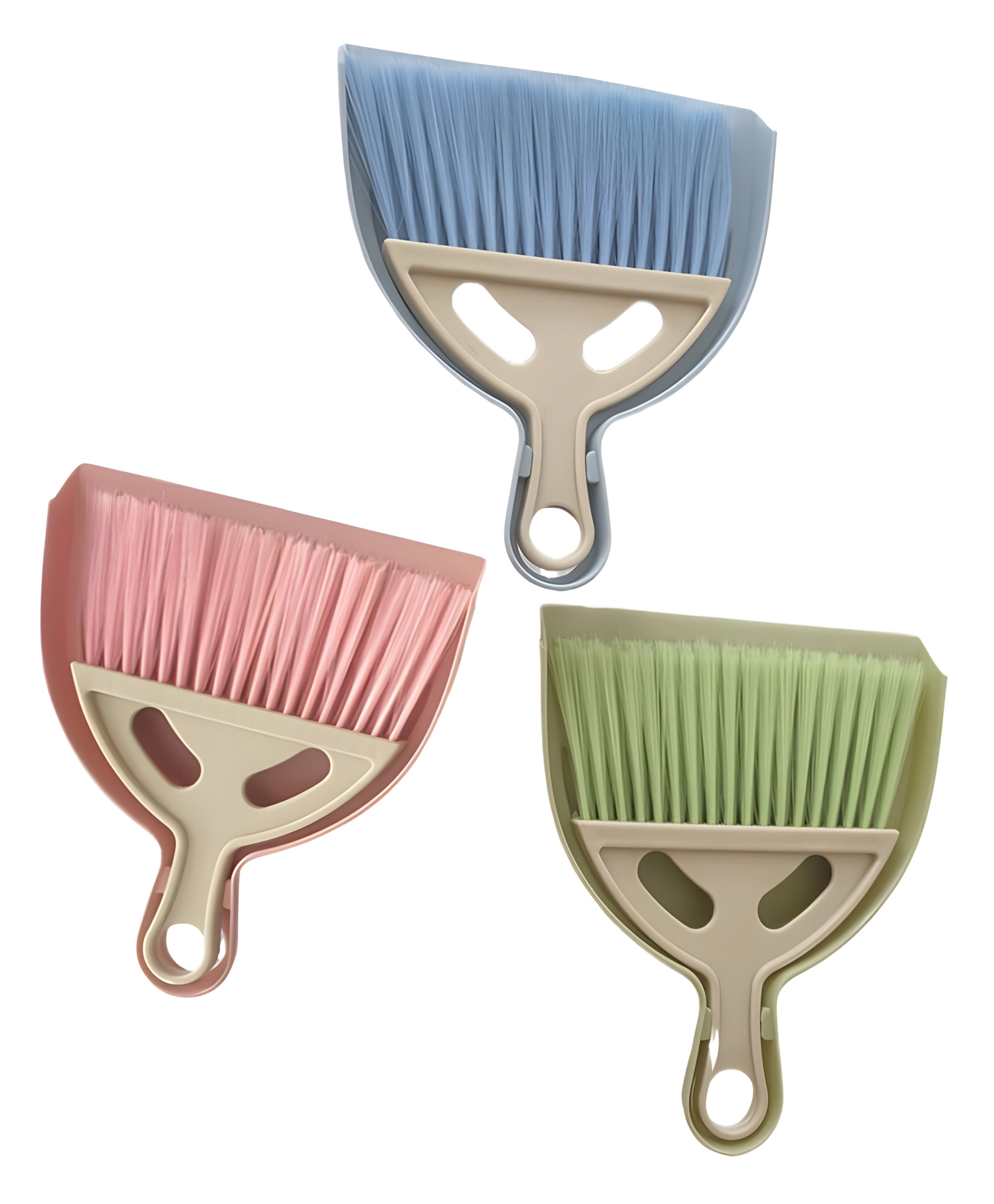 COZY VIBES Mini Broom and Dustpan Set with Handle, Hangable Small Hand Dustpan and Brush Cleaning Tool Set for Table Desk Keyboard Countertop Cars Sofa-PACK OF 1 - COLOR MAY VARY-image-43