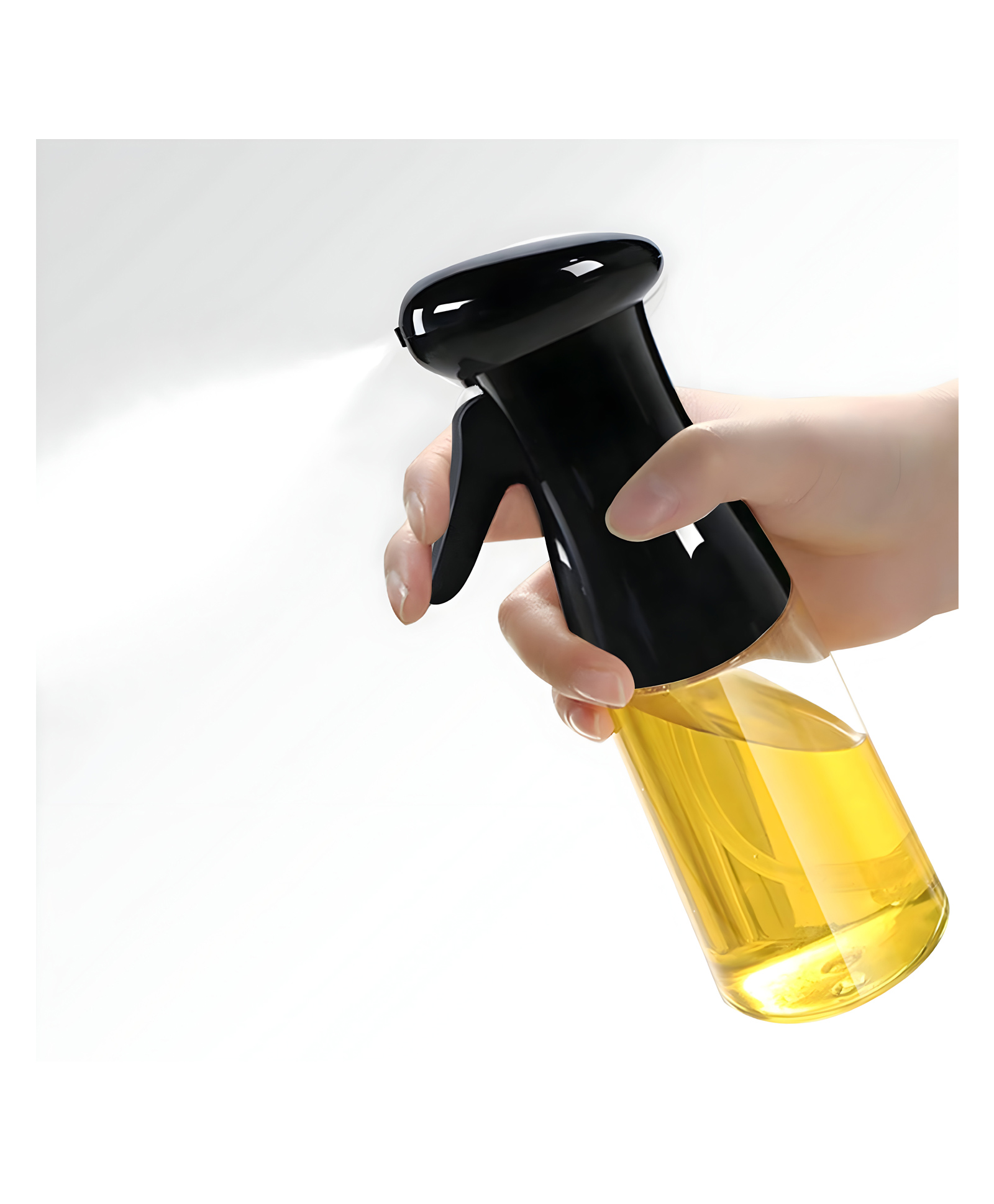 COZY VIBES Olive Oil Sprayer for Cooking 200ML Refillable Oil Dispenser Bottle Mister, Oil Spritzer Food Grade PET BPA Free, Easy to Use for Air Fryer BBQ Grilling Roasting Salad Baking - PACK OF 1 - COLOR MAY VARY-picture-18