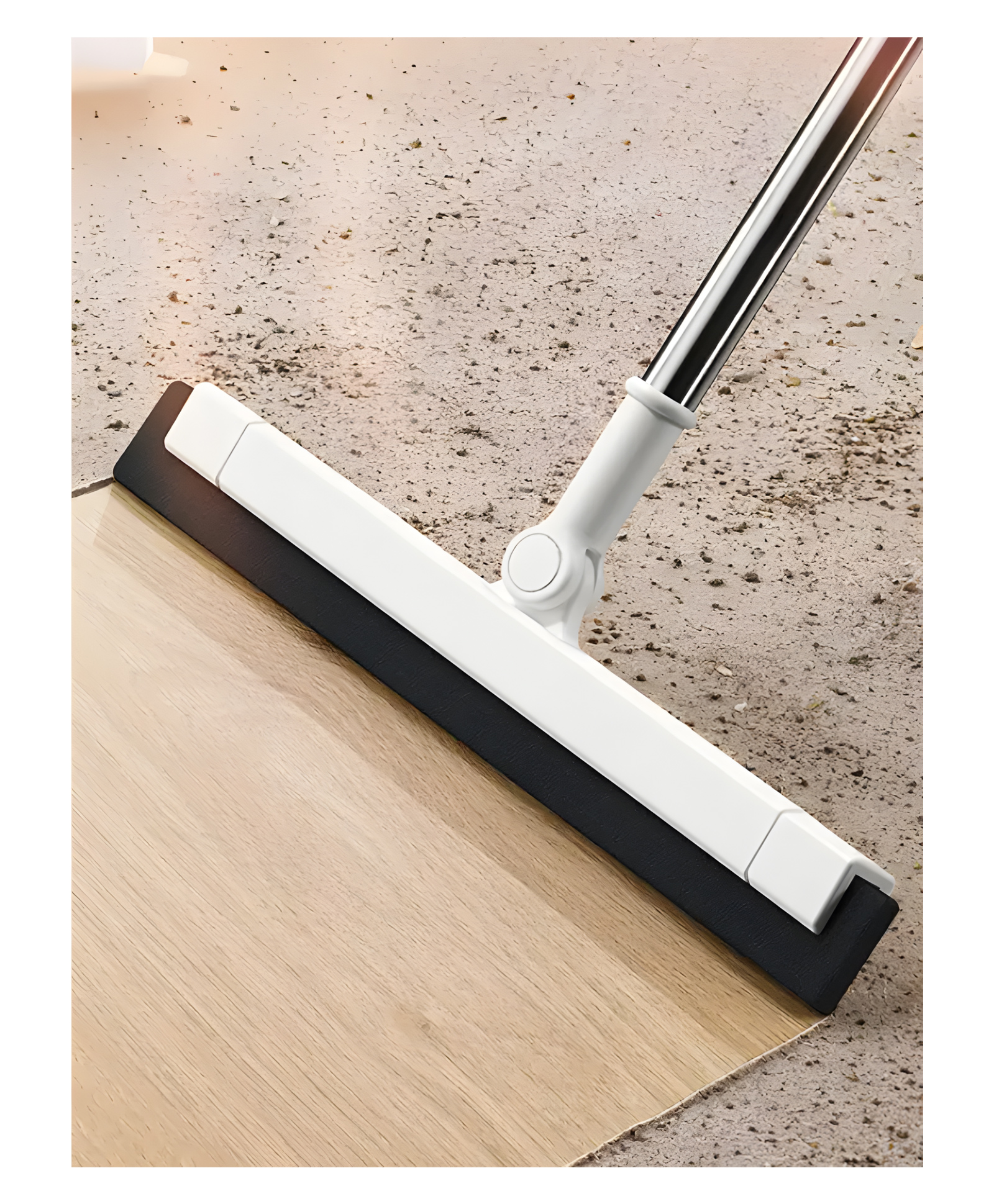 COZY VIBES Broom Window Cleaner Washing Wiper Mop Multifunctional Household Home Floor Glass Scraper Mirror Cleaning - PACK OF 1 - COLOR MAY VARY-image-2