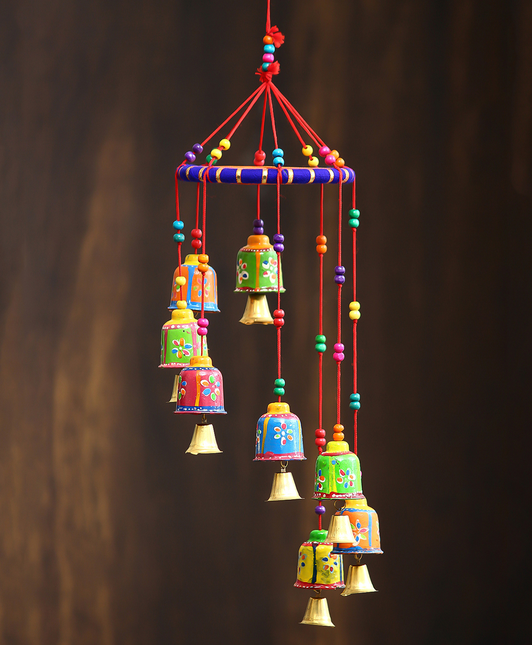 eCraftIndia Handcrafted Decorative Wall/Door/Window Hanging Bells-image-1
