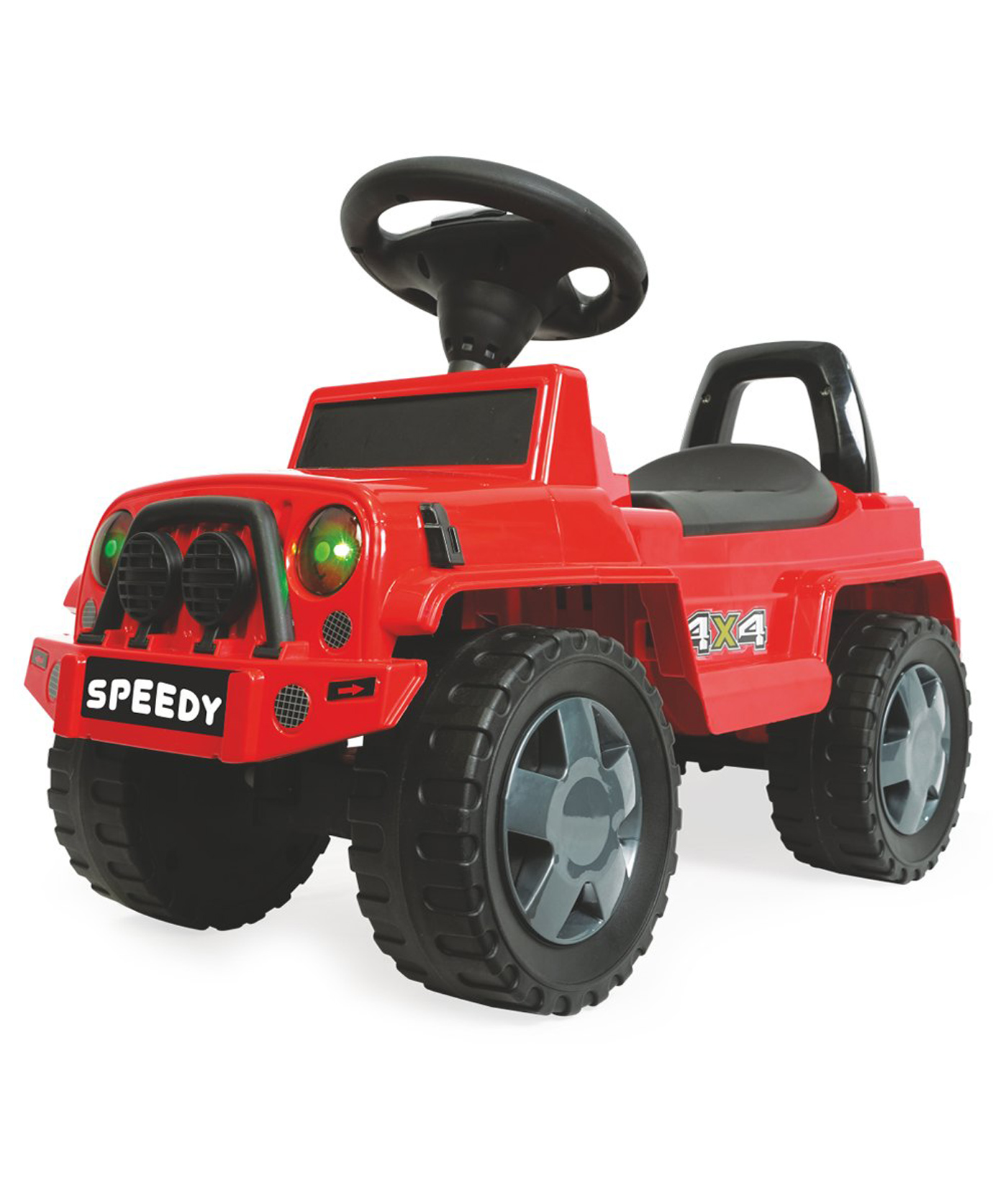 Joyride Speedy Hummer 4x4 Ride on Jeep for Kids | Push RideOn Toy Jeep with Music & Led Light with Backrest I Headlight|Seat Storage & Big Wheels for Kids 1 to 4 Years-picture-8