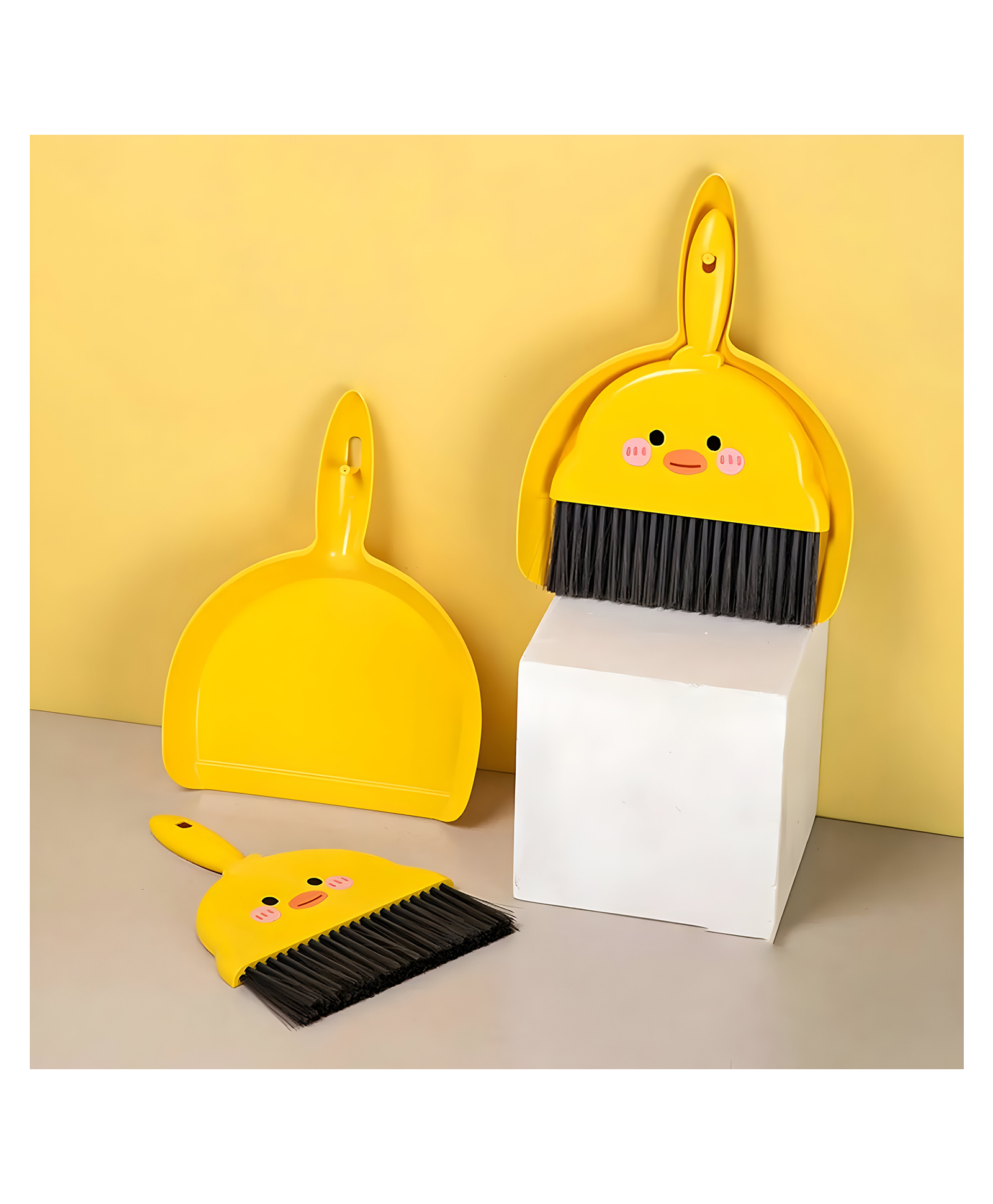 COZY VIBES Desktop Dust Pan Small Dustpan and Brush Set Mini Broom and Dustpan Set Small Broom and Dustpan Set Handheld Broom and Dustpan Set Desk Cleaning Tools - PACK OF 1 - COLOR MAY VARY-picture-19