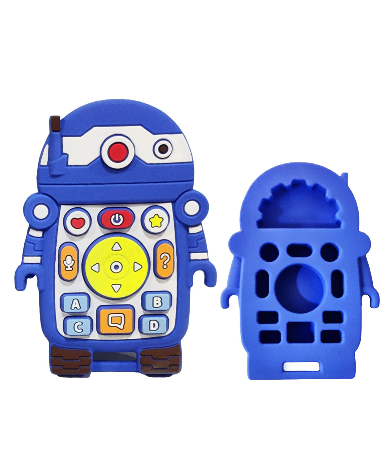 FunBlast Robot Remote Shaped Silicone Teether Toy for BabiesPack of 1 Random Color-image-39