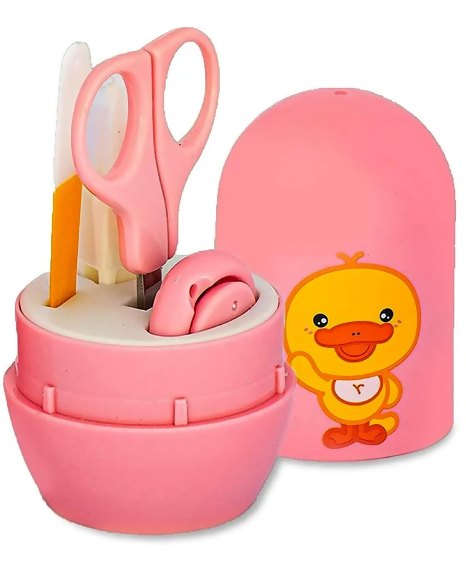 Comercio My New Born Baby Grooming Manicure & Pedicure Essential Nail Kit with Case - Color & Design May Vary-picture-49