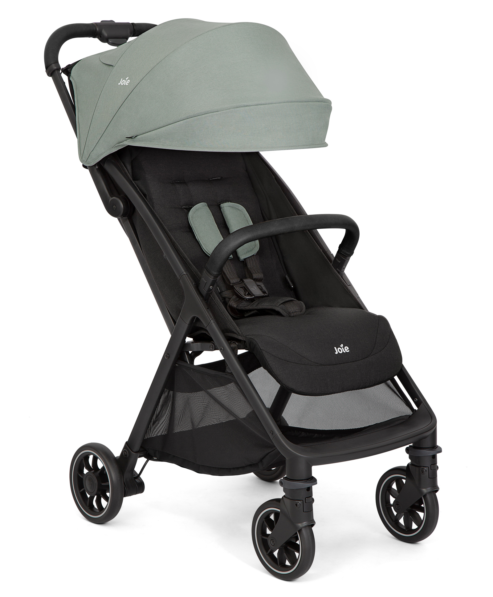 Joie Pact Pro Baby Stroller-5 Position Recline-Travel System Compatible Pram - Black-picture-11
