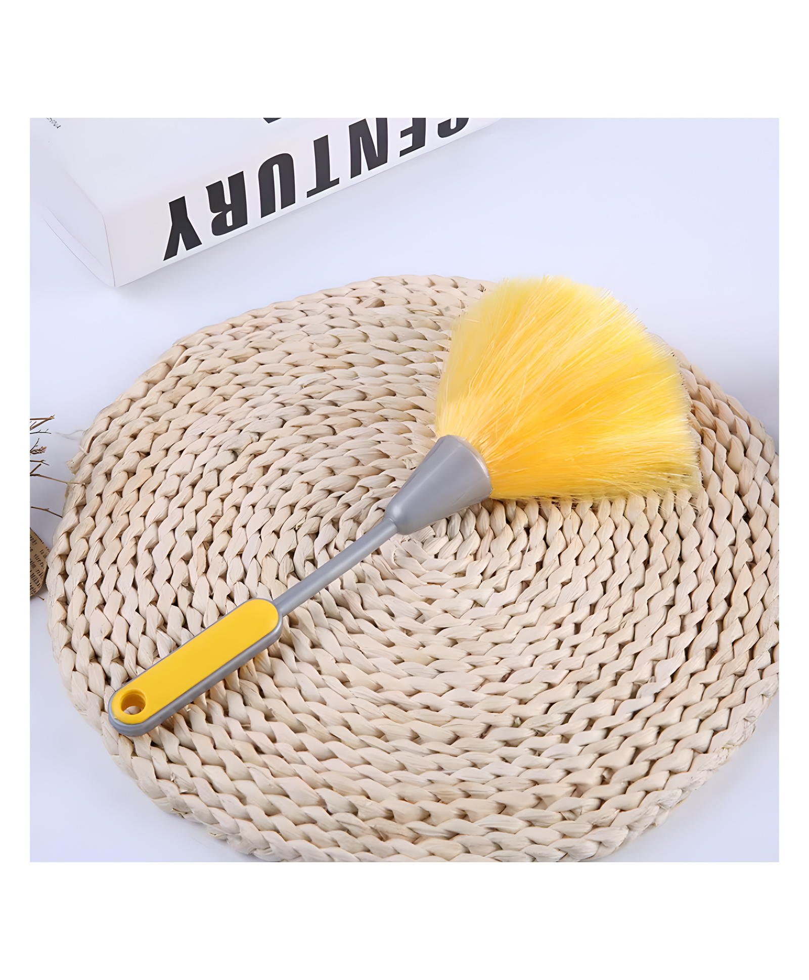 COZY VIBES Super Soft Fiber Dusters - Great for Many Surfaces and Uses - Delicate Soft Brush for Glass, Cabinets, Keyboards and More - PACK OF 1 - COLOR MAY VARY-picture-23