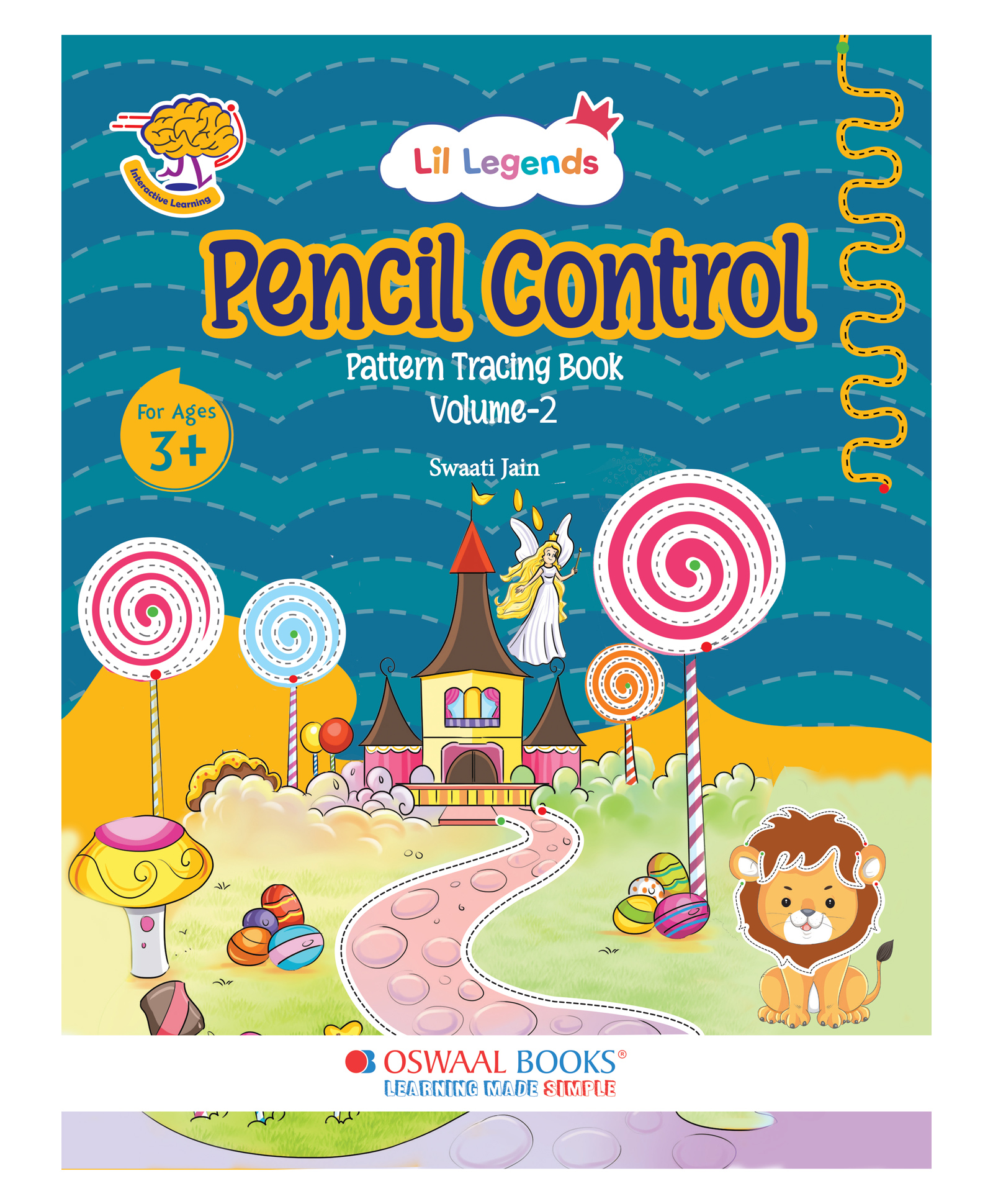 Pencil Control Pattern Tracing Book for Kids | Early Learning Writing Activity Books for Pre-School & Pre-Nursery ( 3 To 5 Year Old ) | Educational Gift for Toddlers-image-3