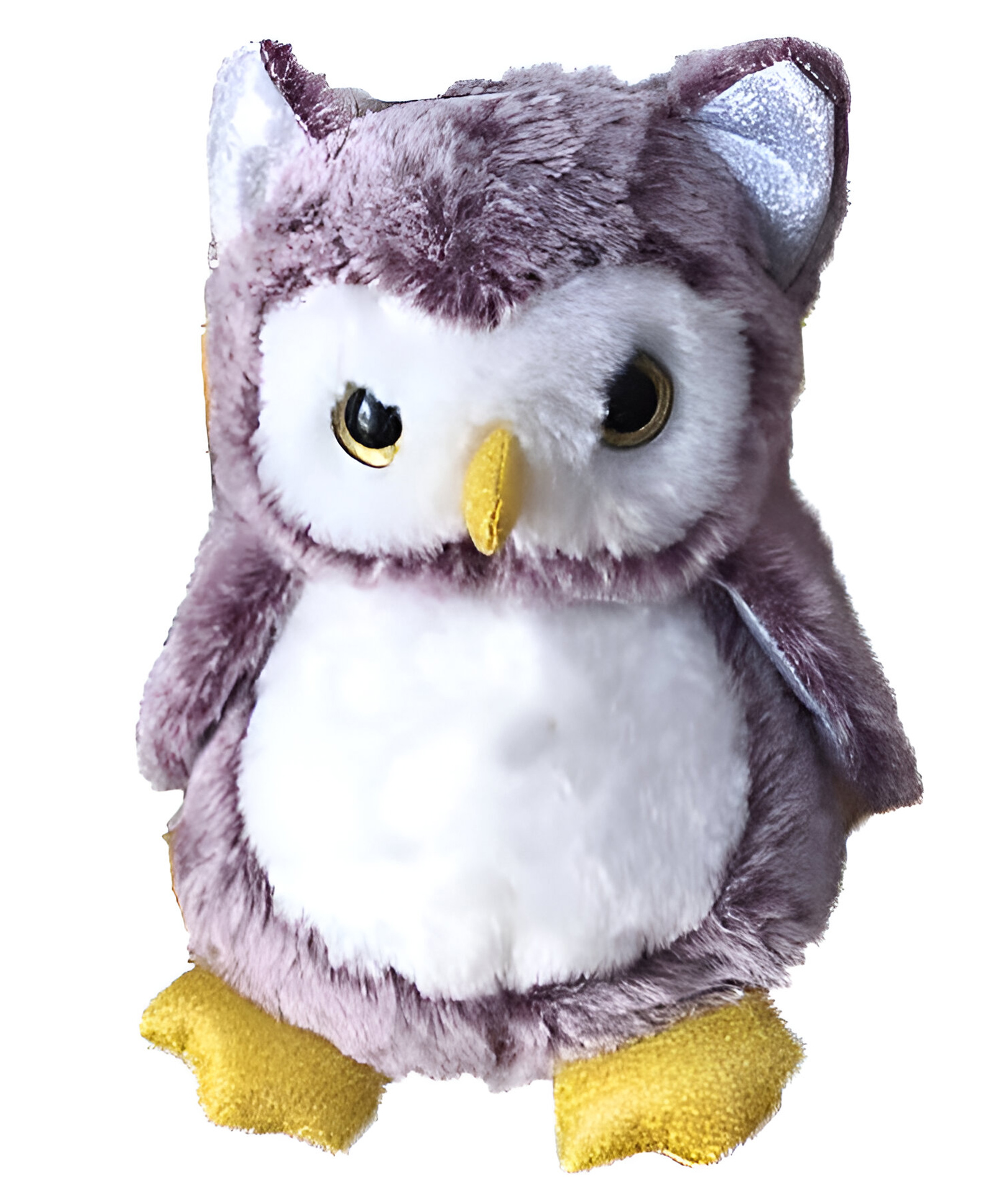 Tickles Heather Owl Soft Stuffed Plush Animal Toy for Girls & Boys Kids Children Birthday Gifts (Color: Purple Height 25 cm)-image-11