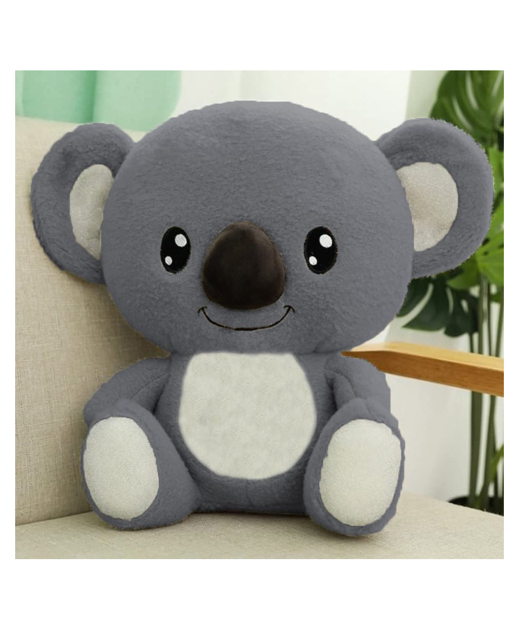 Tickles Koala Bear Soft Stuffed Plush Animal Toy for Kids Birthday Gifts Home Decor (Height 20 cm Color: Grey)-image-3