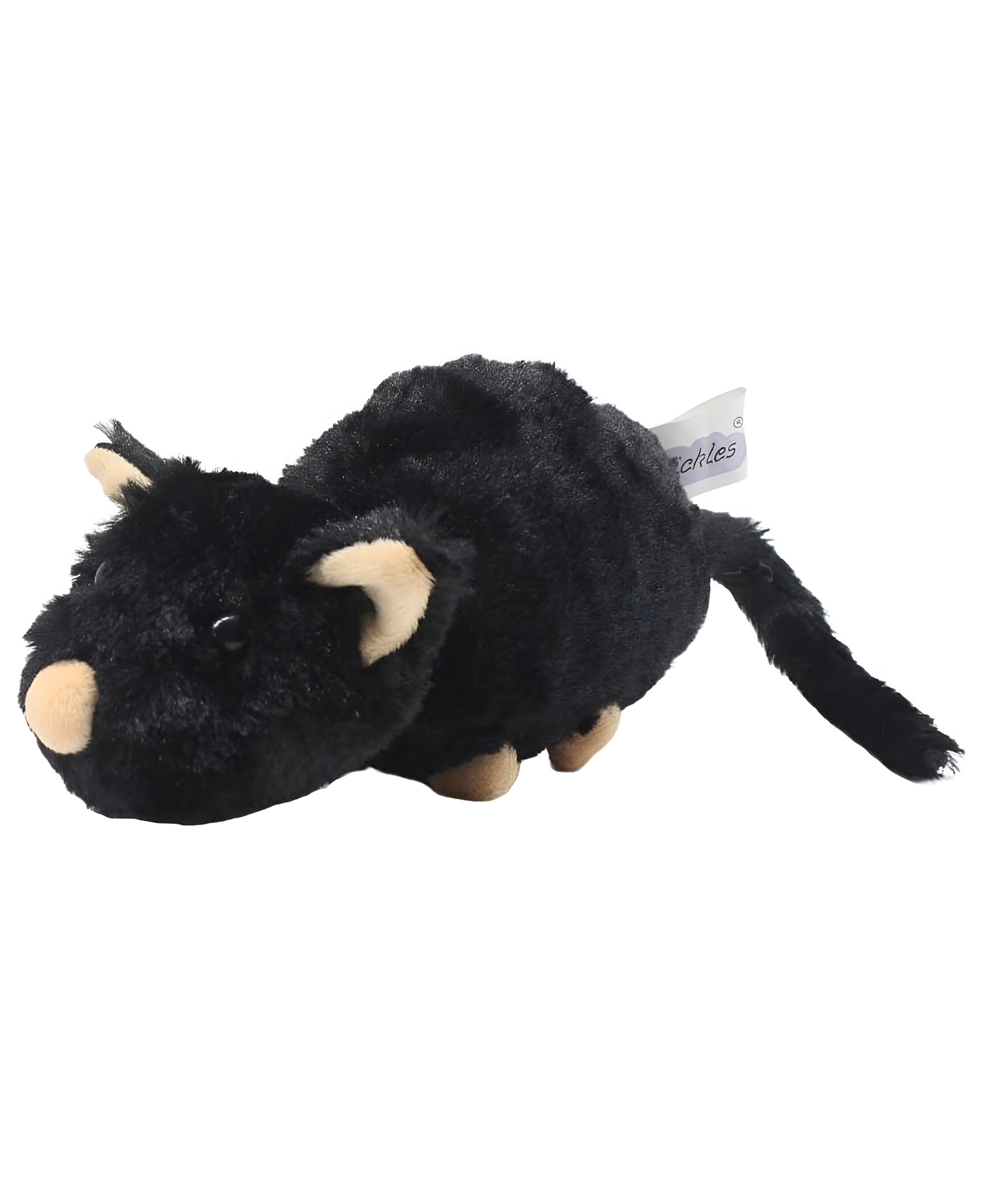 Tickles Cute Mouse Soft Stuffed Plush Animal Toy for Kids Birthday Gift (Color: Black; Size: 15 cm)-image-49