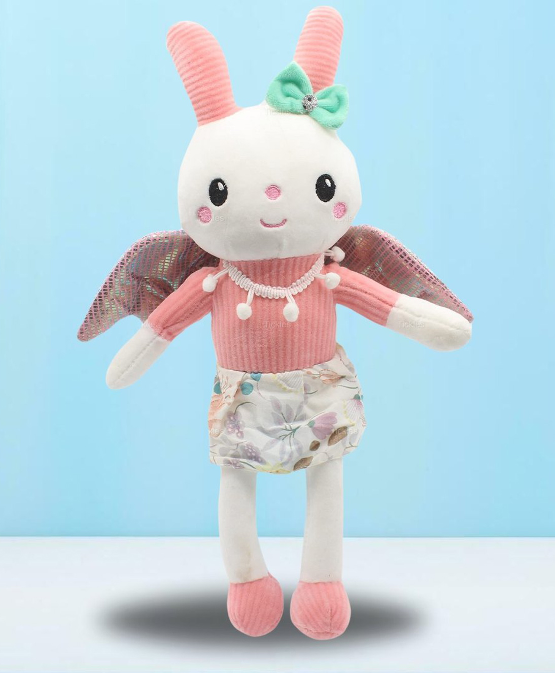 Tickles Buttercup Bunny Rabbit with Wings Stuffed Soft Plush Animal Toy for Kids Room (Size: 40 cm Color: Pink)-picture-12