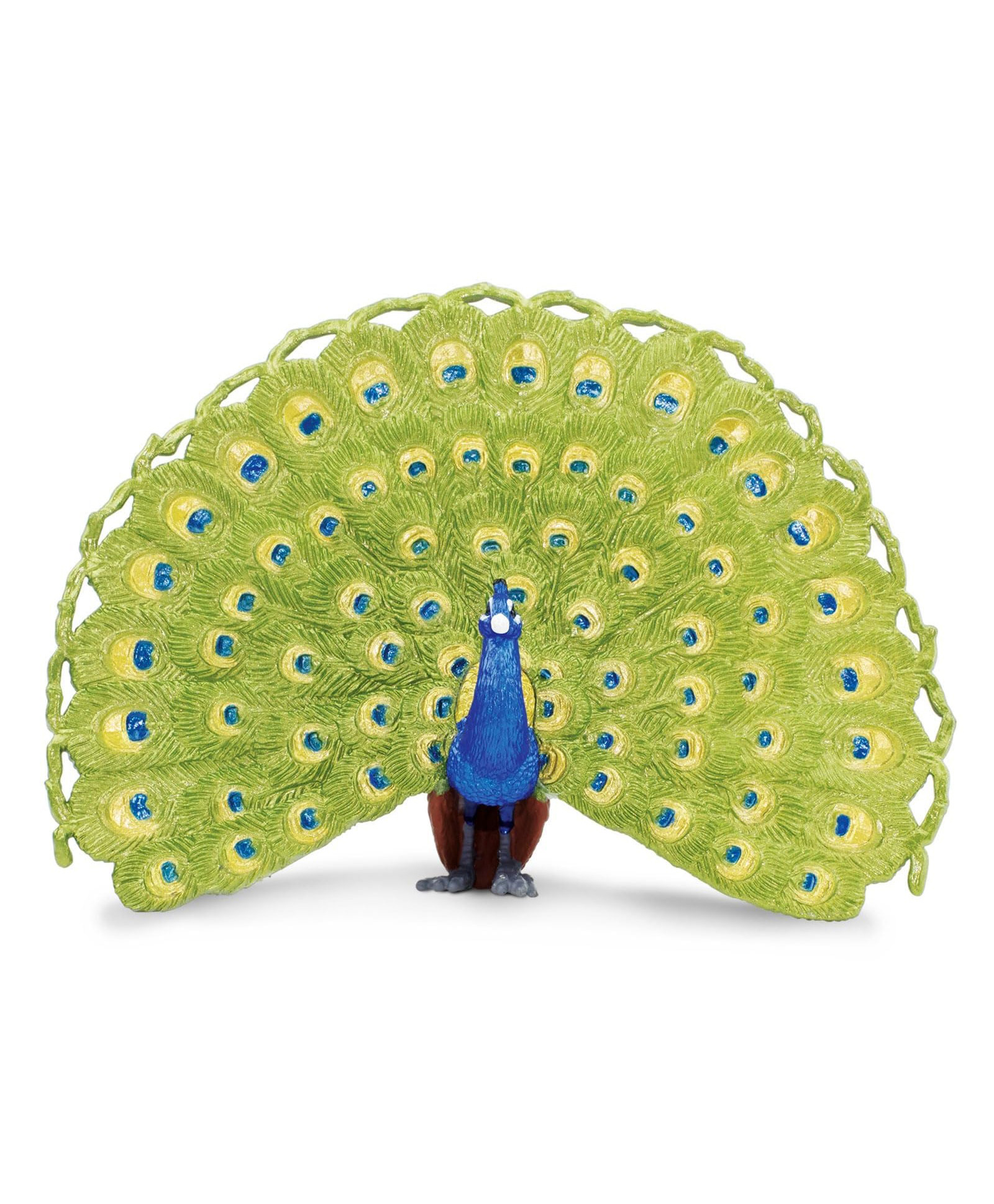 Tickles Beautiful Peacock Bird Soft Stuffed Plush Toy for Kids Boys & Girls Birthday Gift Blue - Height 30 cm-image-41