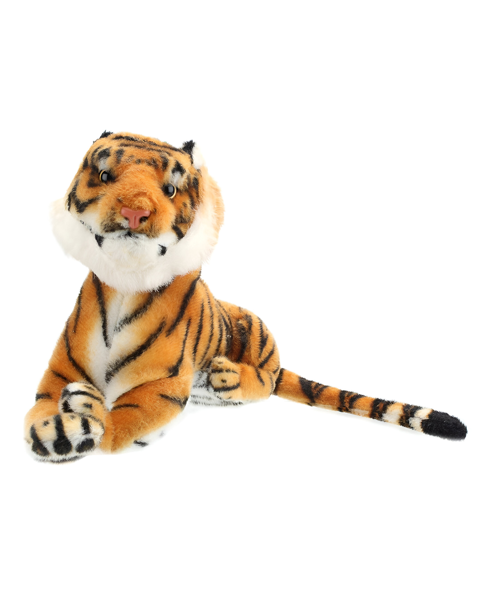 Tickles Tiger Stuffed Soft Plush Animal Toy for Kids Boys & Girls Birthday Gifts (Color: Brown Height 45 cm)-image-43