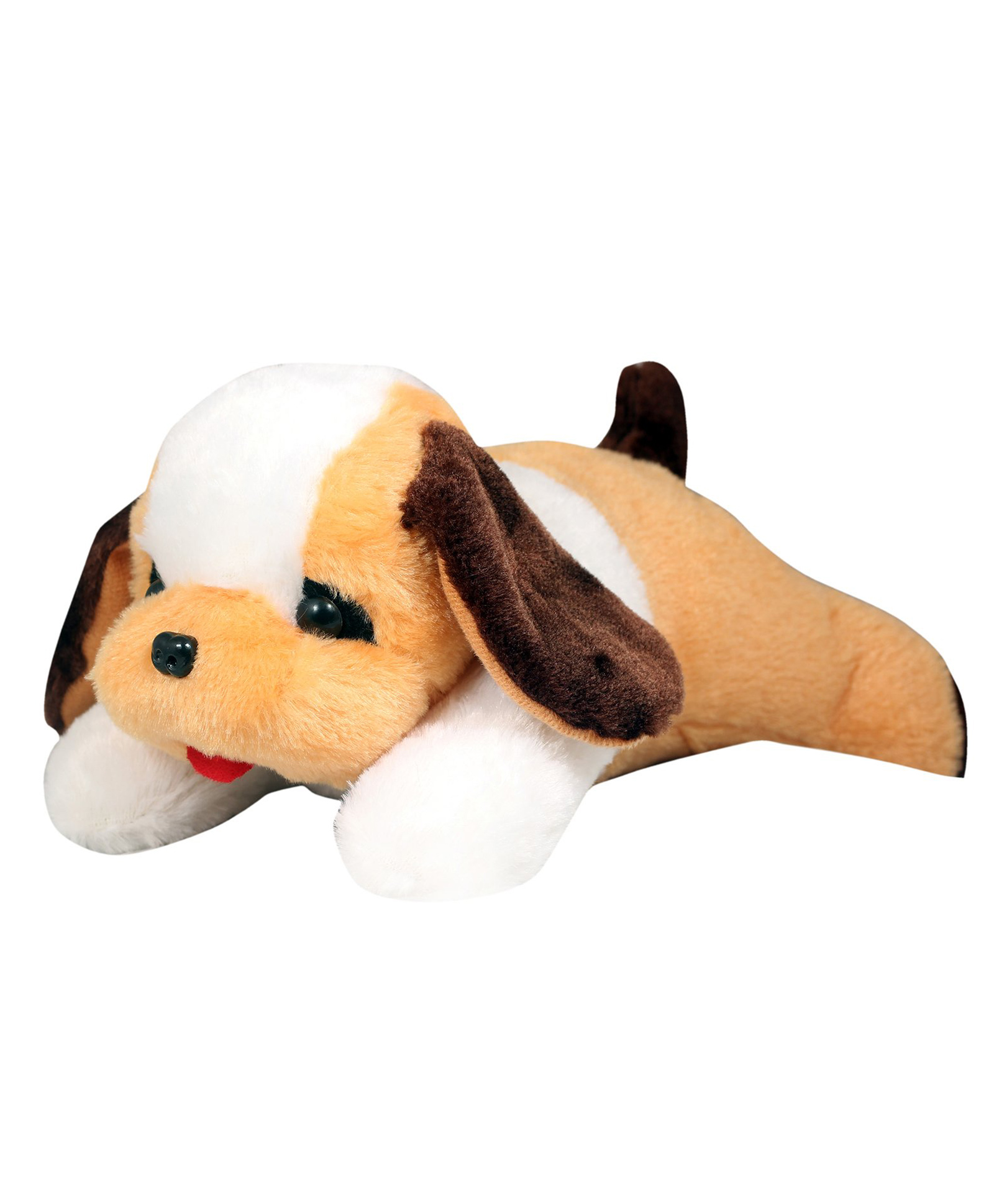 Tickles Beige Puppy Dog Soft Stuffed Plush Animal Toy for Kids (Color:Beige Size: 32 cm)-image-33