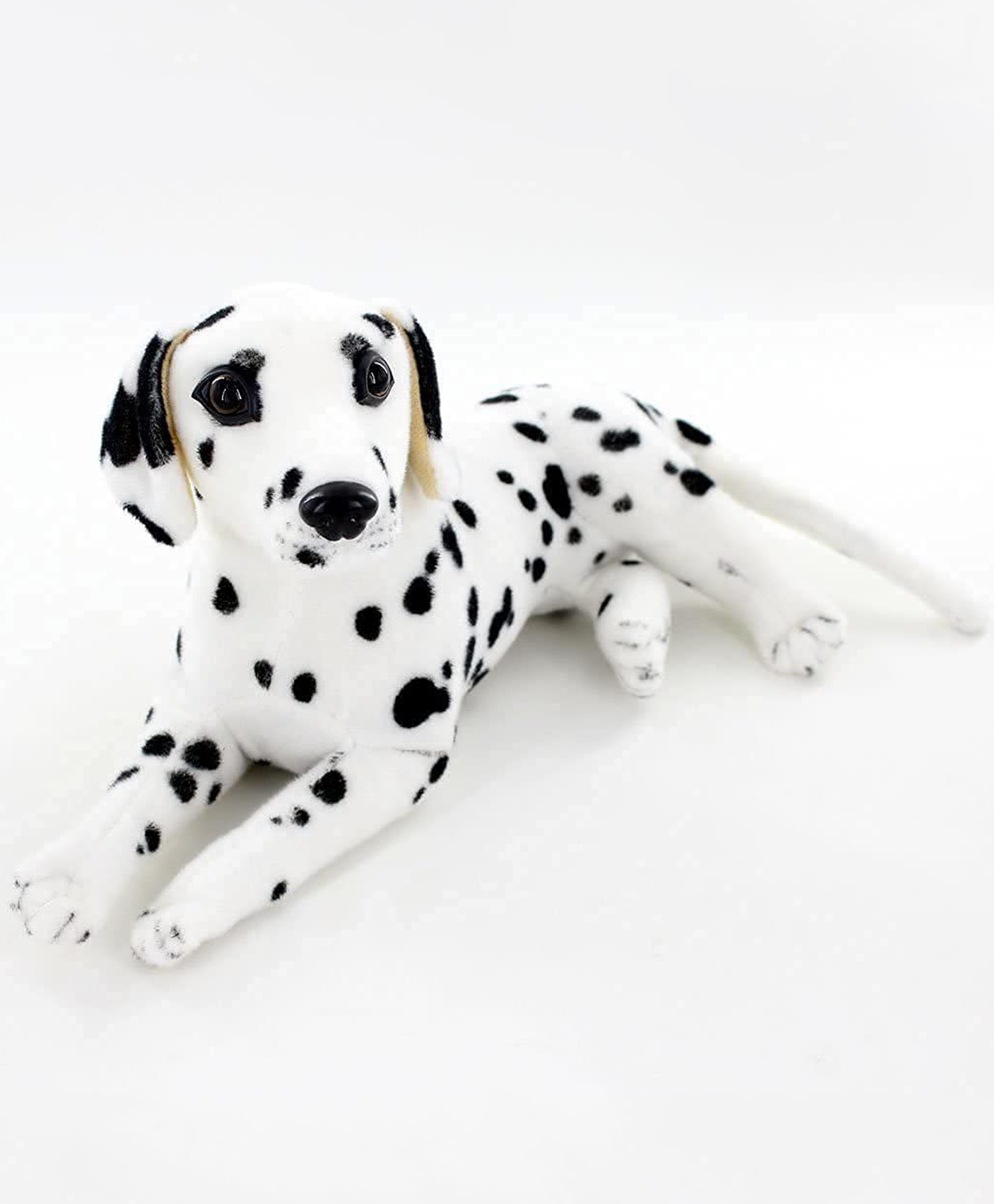 Tickles Dalmatian Dog Soft Stuffed Plush Animal for Kids (Color: White Size: 32 cm)-image-9