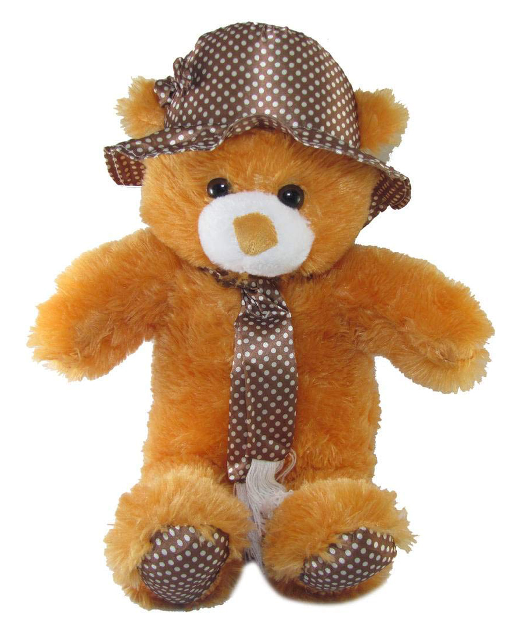 Tickles Brown Cap Teddy Soft Stuffed Plush Animalfor Kids(Color: Brown Size: 30 cm)-image-7