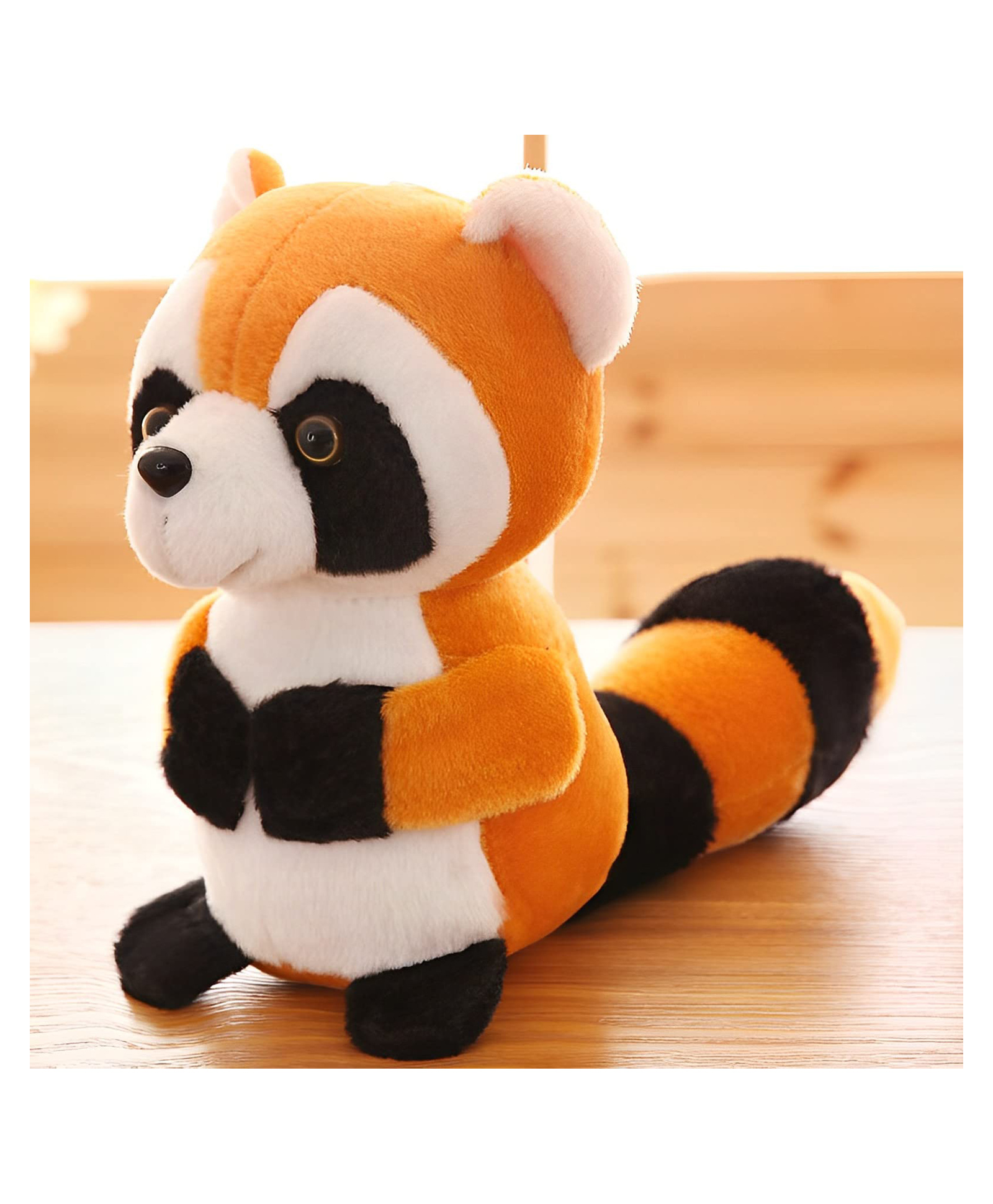 Tickles Brown Soft Cute Raccoon Stuffed Plush Animal Toy for Kids (Color: Brown Size: 20 cm)-image-24