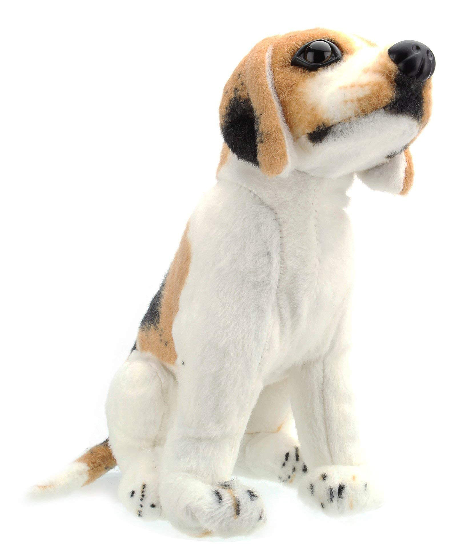 Tickles Beagle Sitting Dog Soft Plush Stuffed for Kids Boys & Girls Birthday Gifts Home Decoration (Color: White Size: 22 cm)-image-33