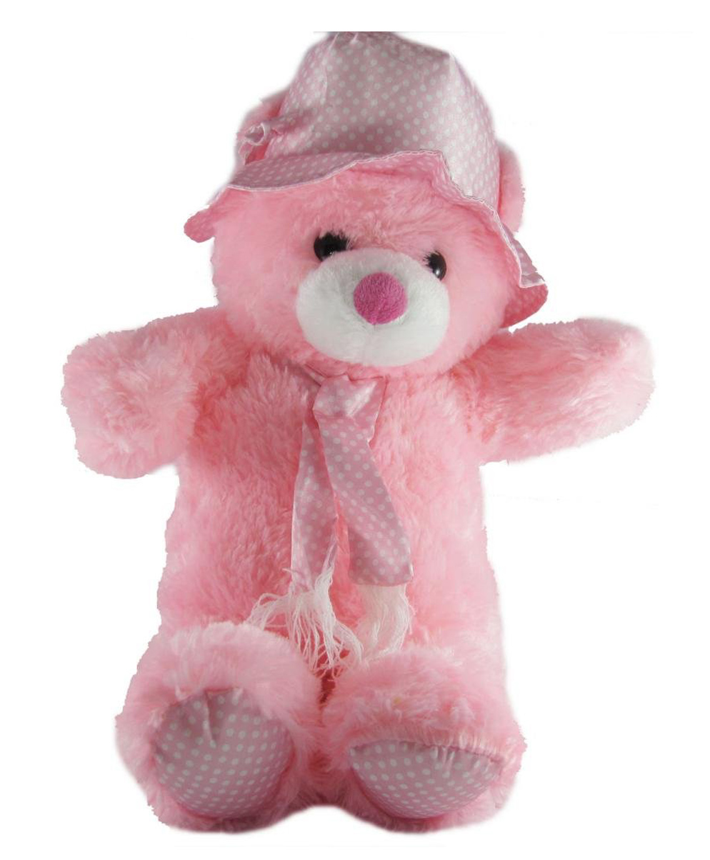 Tickles Cap Pink Teddy Kids Boy Girl Gift 45 cm-image-32