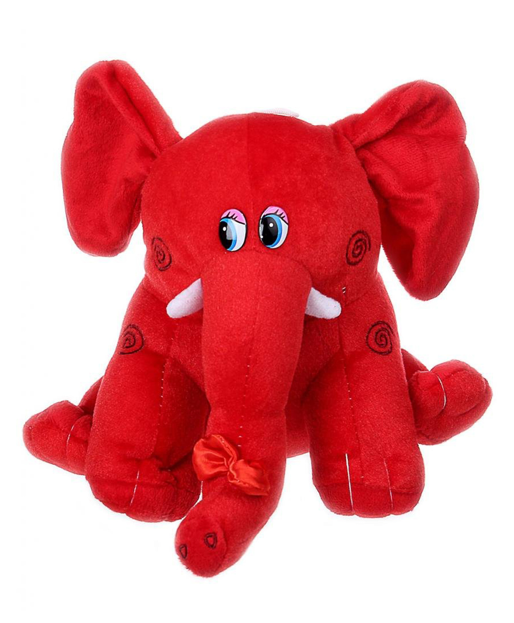 Tickles Red Elephant Stuffed Soft Plush Toy Kids Birthday 30 cm-image-36