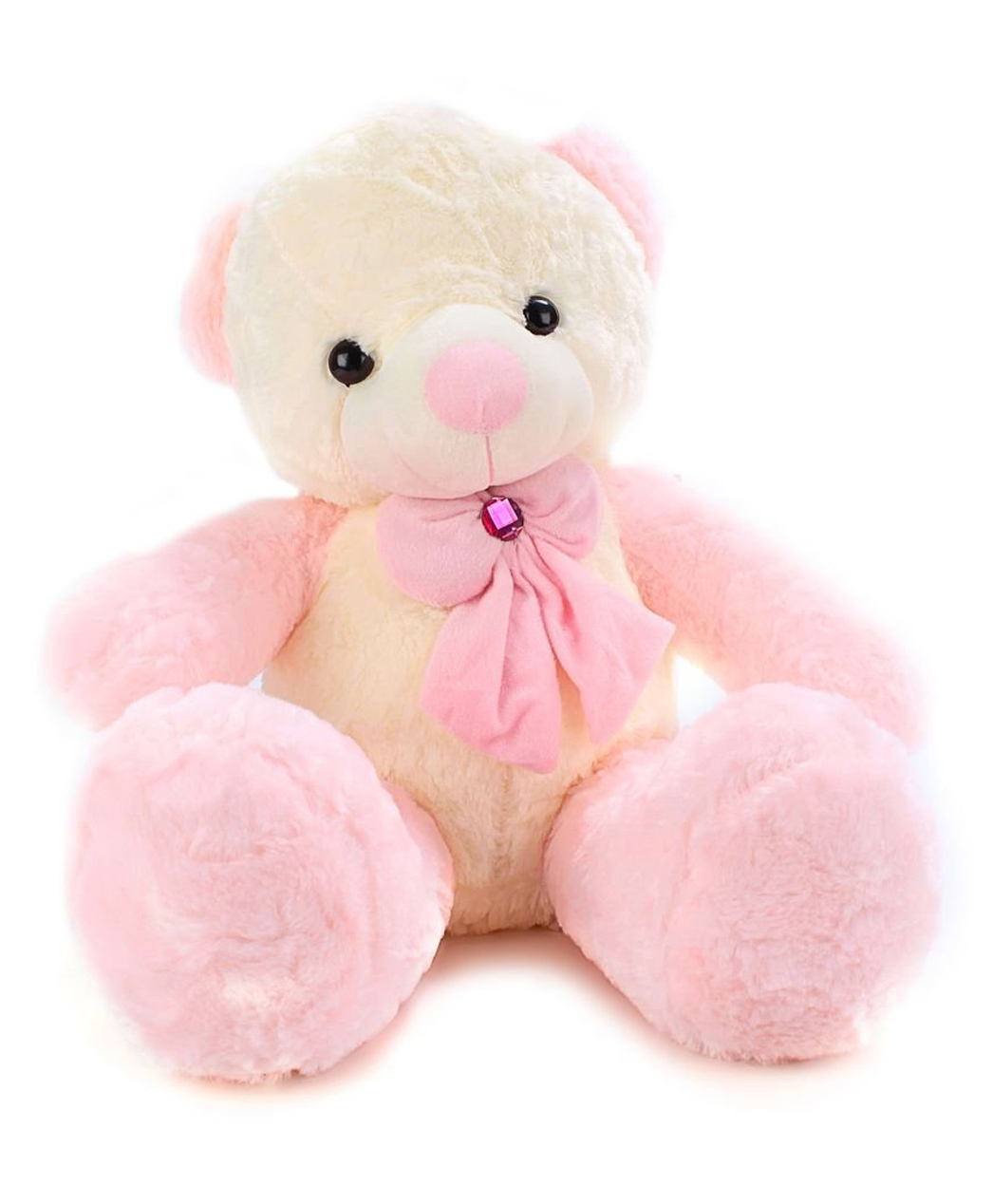 Tickles Teddy Stuffed Soft Plush Animal Toy Kids Birthday Gifts (Color: Pink Size: 72 cm)-image-30