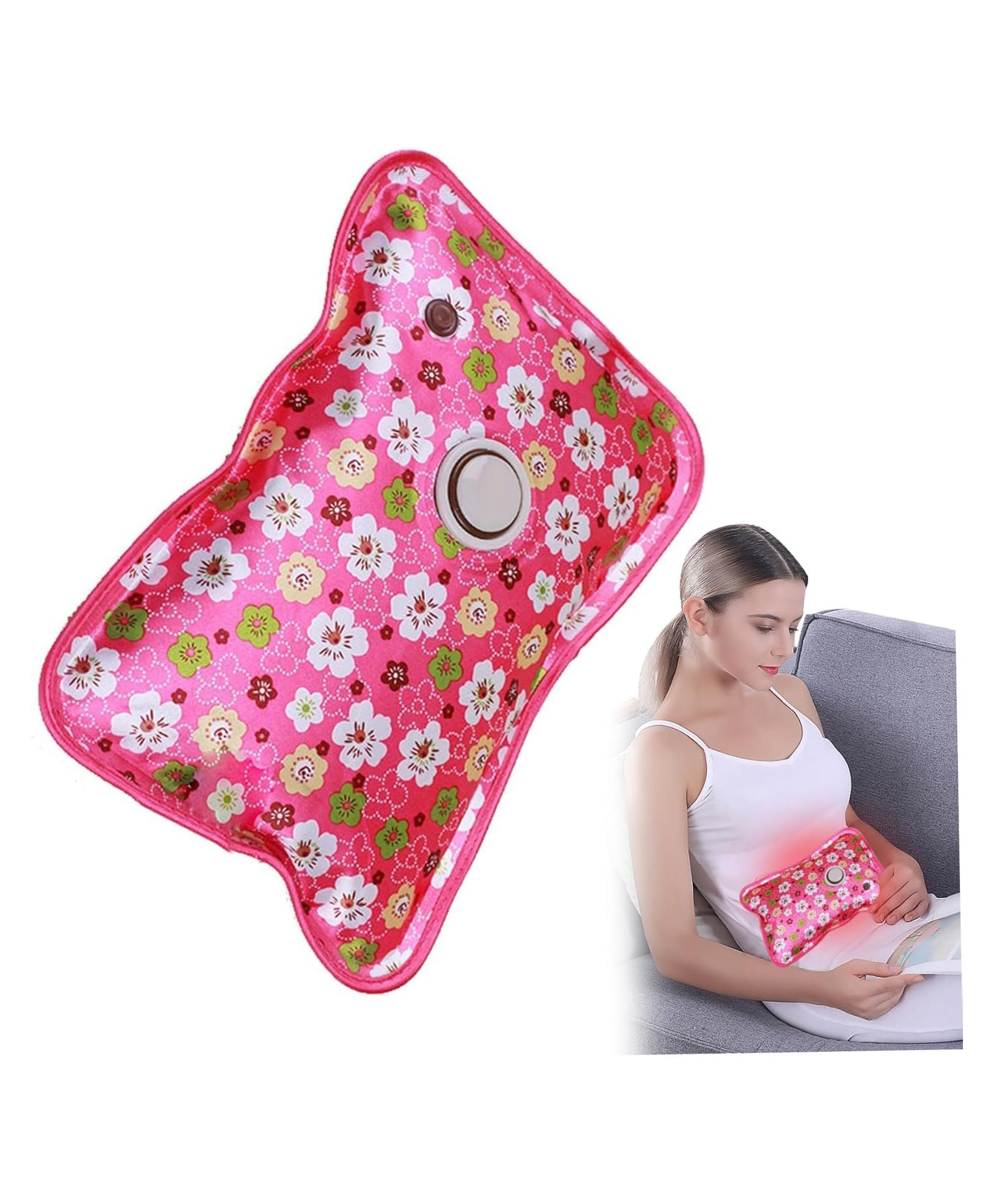inpout Electric Hot Water Bag for Pain Relief (Color may vary)-picture-43
