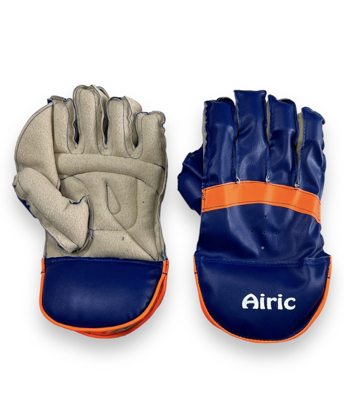 Airic Economical and Durable (Youth Size Age 12 Years+) Wicket Keeping Gloves(Multicolor)-image-24