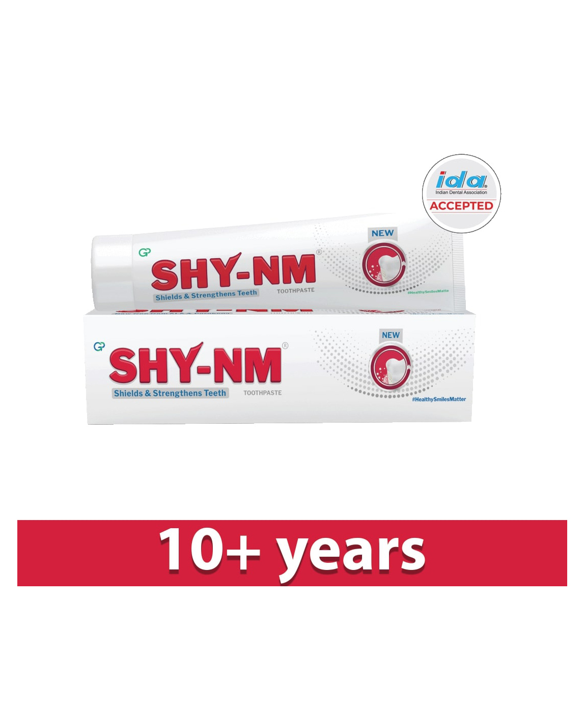 SHY-NM Toothpaste SLS free Parabens Free & Vegan Friendly Fresh Mint Flavour - 100 g-image-5